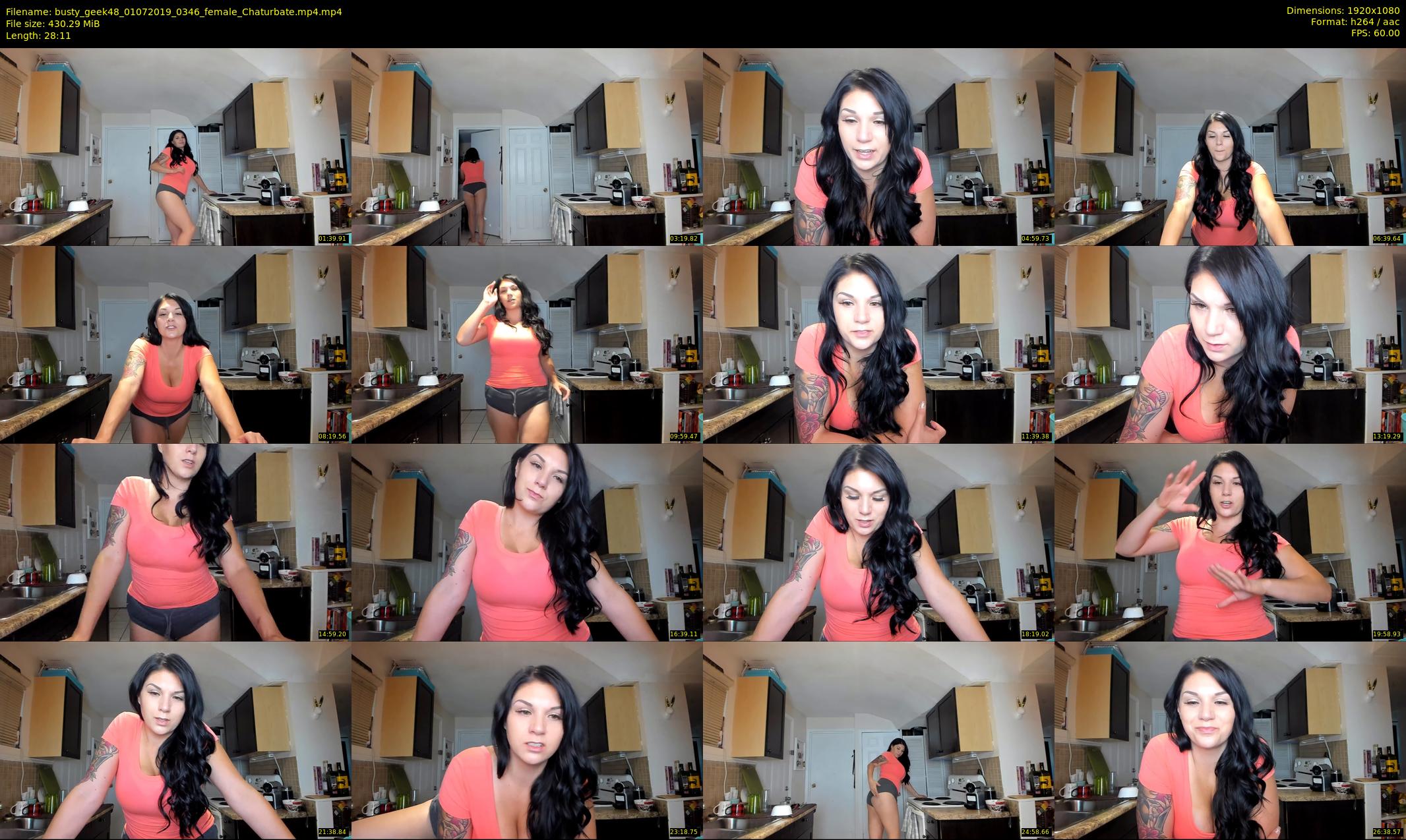 busty_geek48 — 29 minute Chaturbate female cam show recording, 1080p, Jul 1, 2019