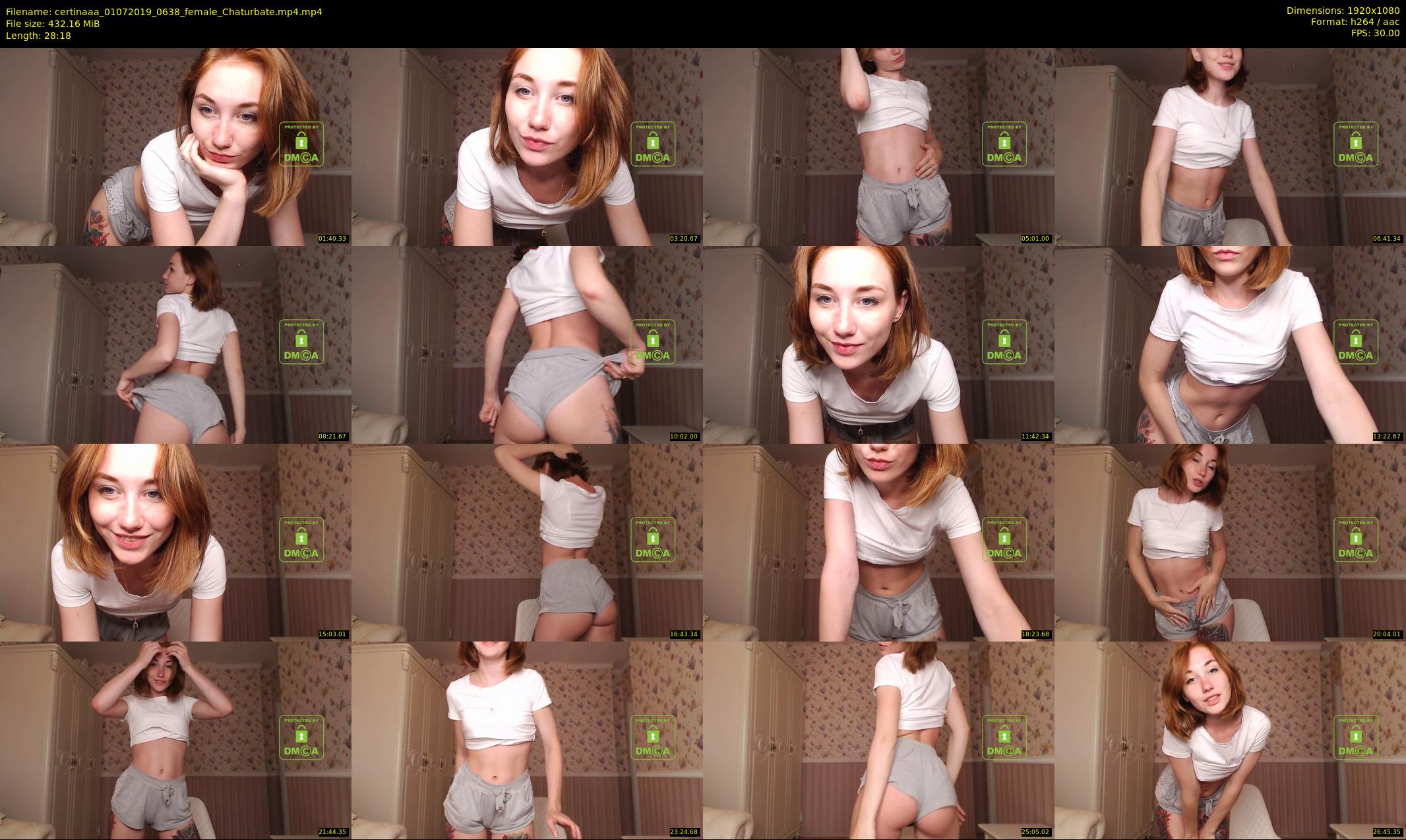 certinaaa — 29 minute Chaturbate female cam show recording, 1080p, Jul 1, 2019