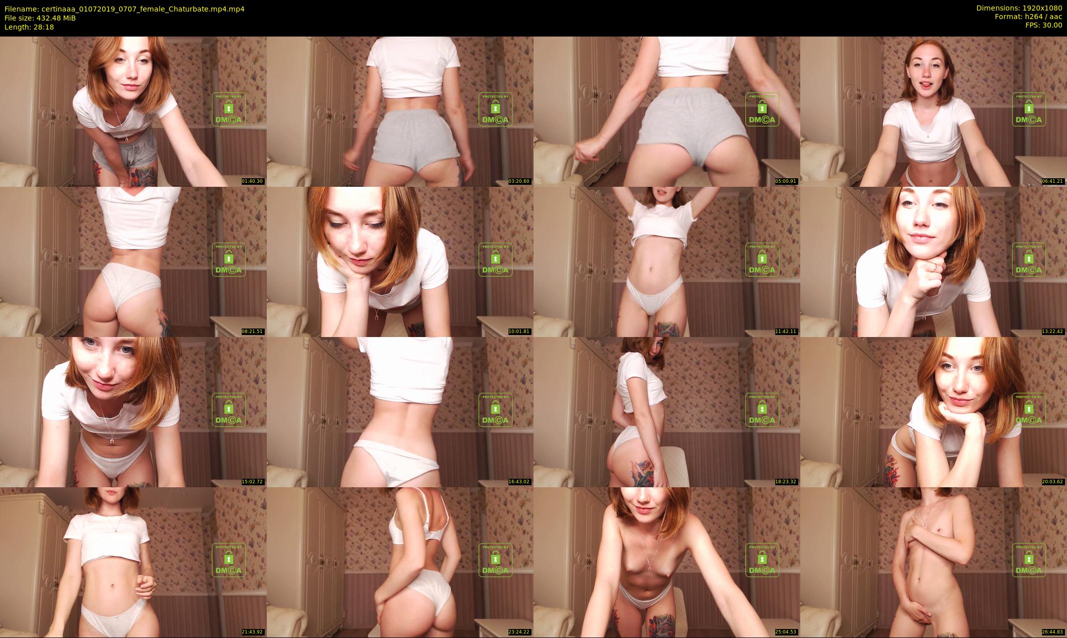certinaaa — 29 minute Chaturbate female cam show recording, 1080p, Jul 1, 2019