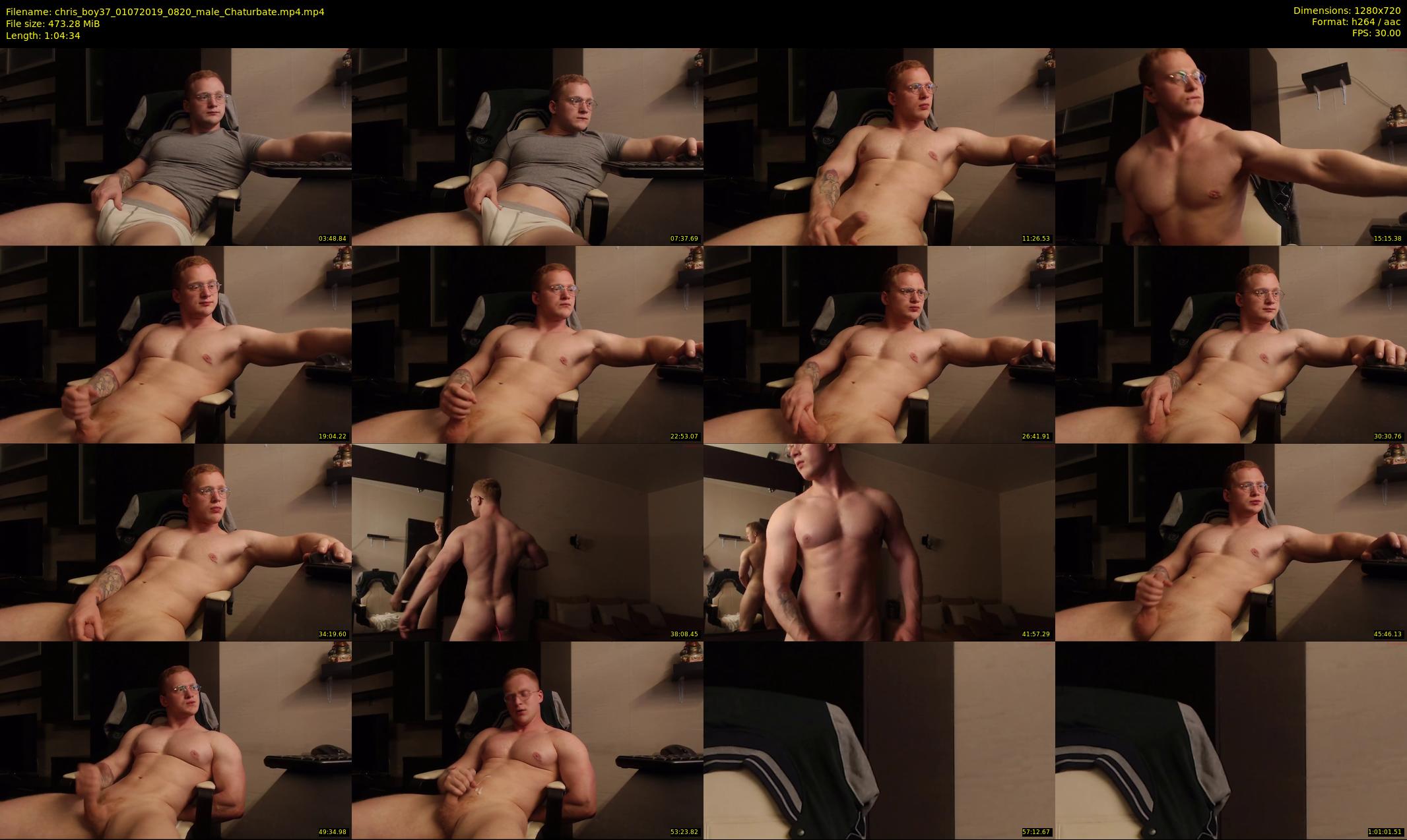 chris_boy37 — 65 minute Chaturbate male cam show recording, 720p, Jul 1, 2019