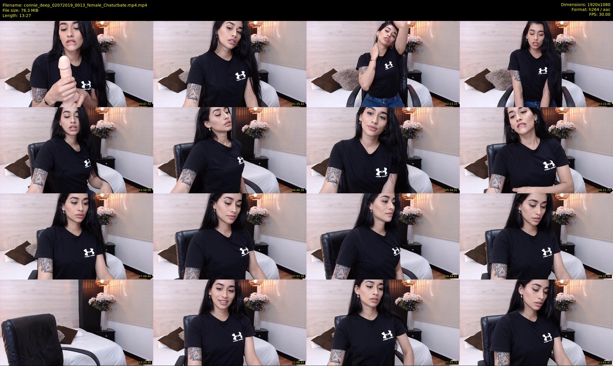 connie_deep — 14 minute Chaturbate female cam show recording, 1080p, Jul 2, 2019