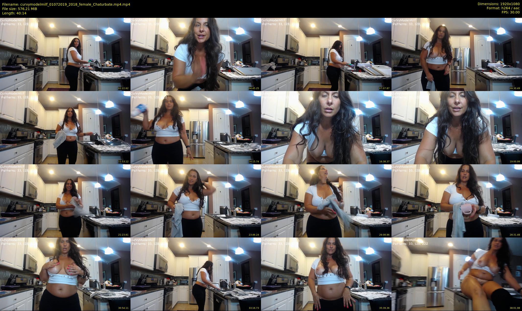 curvymodelmilf — 41 minute Chaturbate female cam show recording, 1080p, Jul 1, 2019