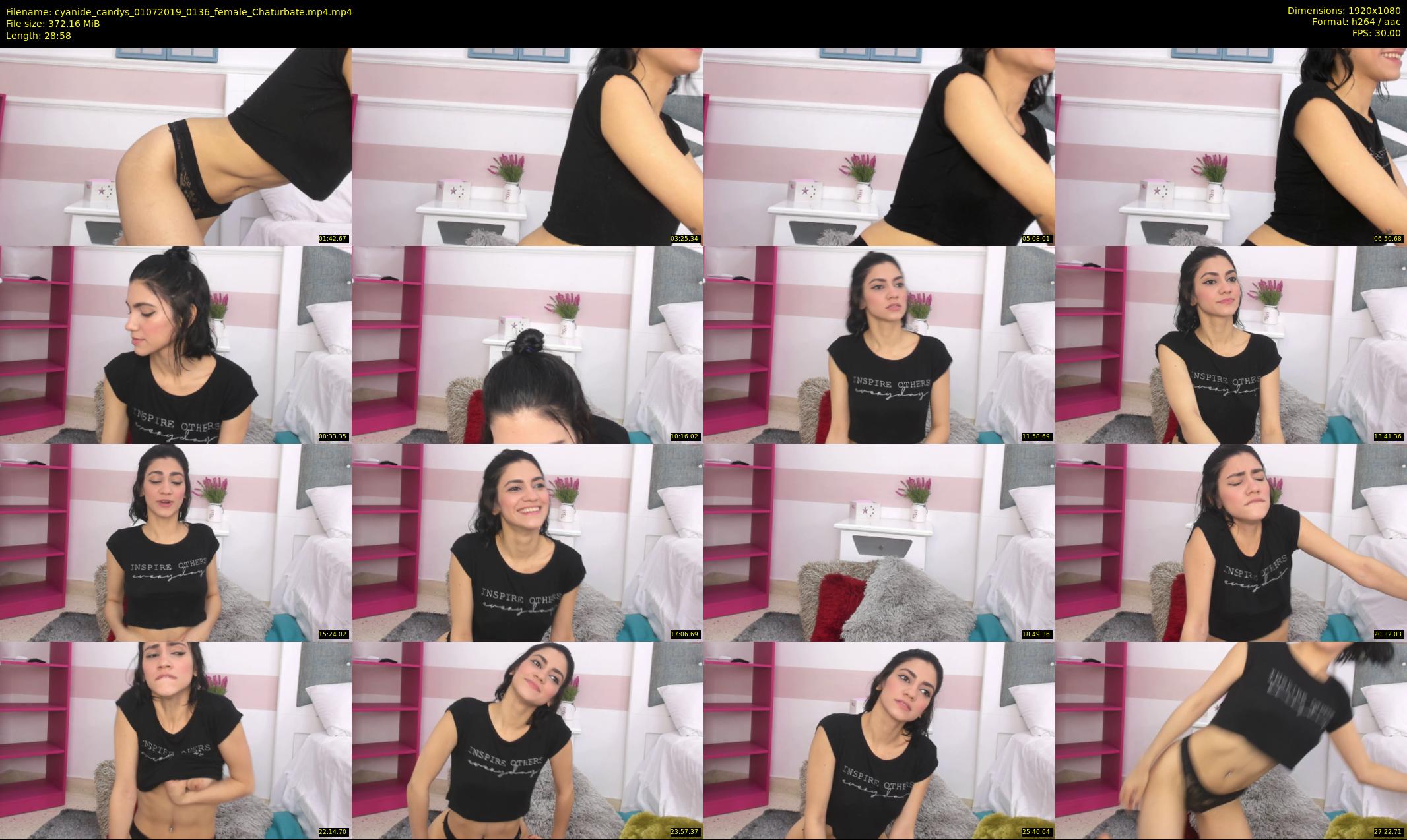 cyanide_candys — 29 minute Chaturbate female cam show recording, 1080p, Jul 1, 2019
