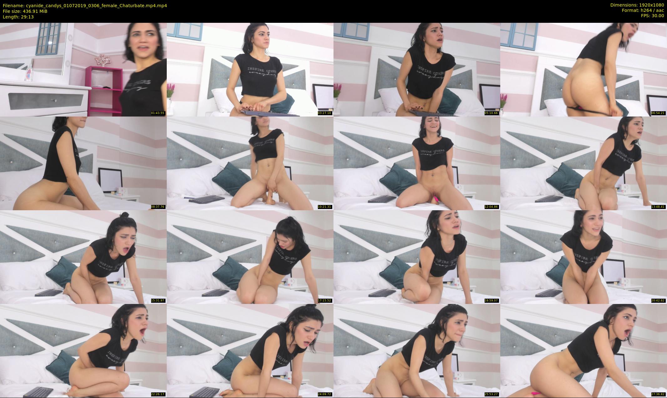 cyanide_candys — 30 minute Chaturbate female cam show recording, 1080p, Jul 1, 2019