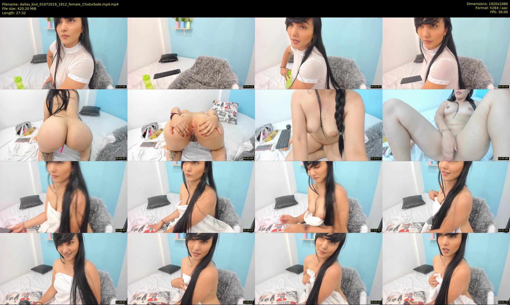 dallas_kiut — 28 minute Chaturbate female cam show recording, 1080p, Jul 1, 2019