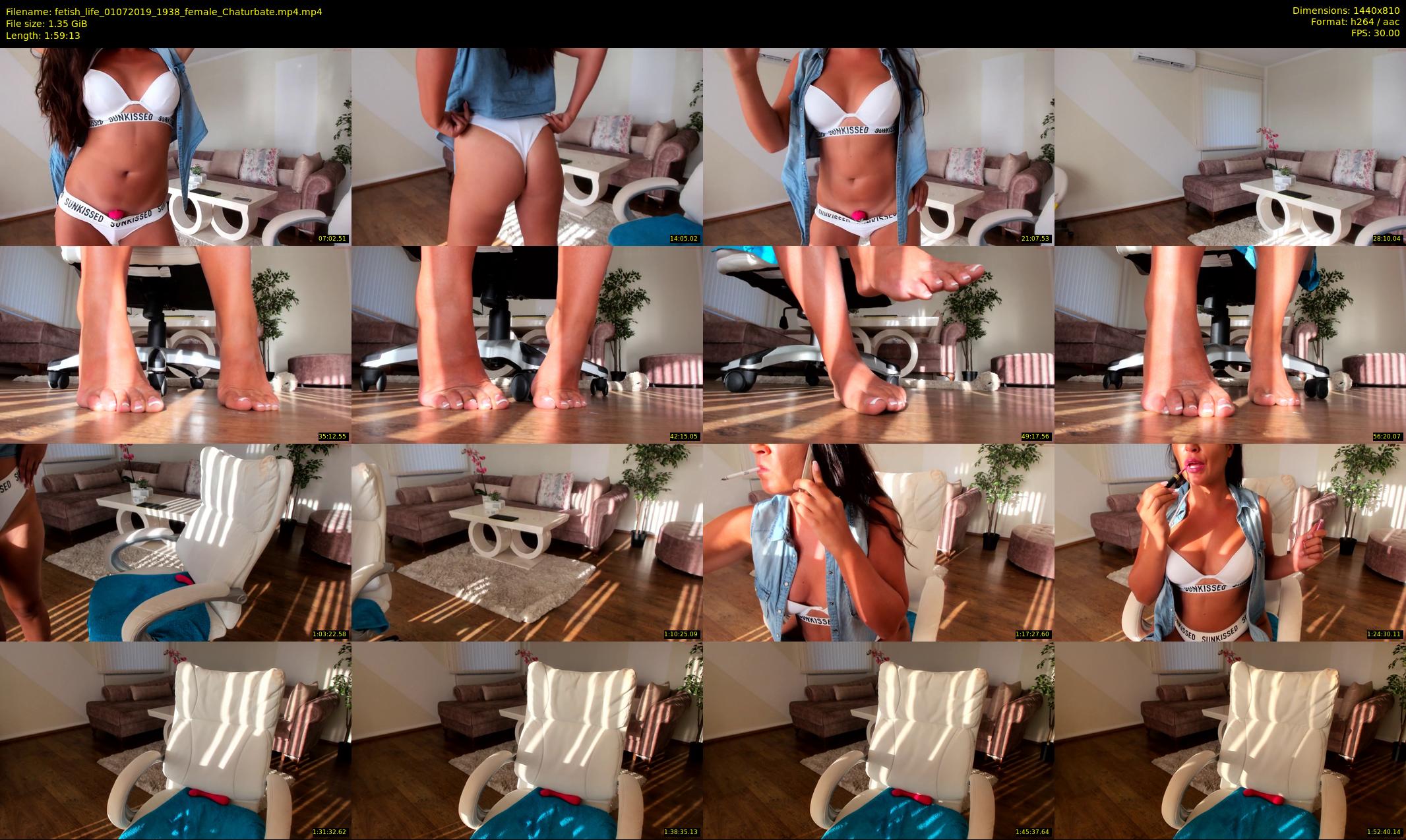 fetish_life — 120 minute Chaturbate female cam show recording, 720p, Jul 1, 2019