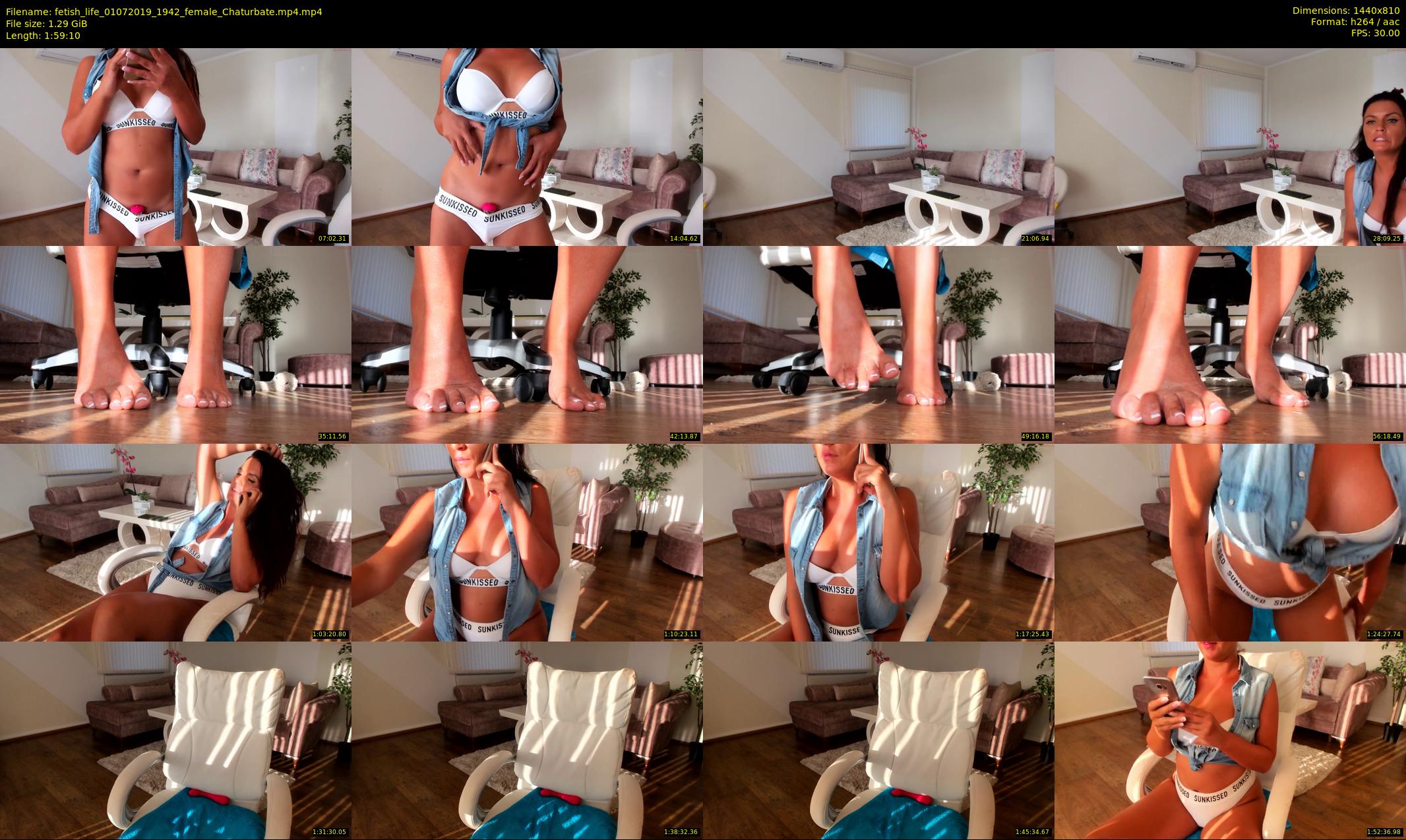 fetish_life — 120 minute Chaturbate female cam show recording, 720p, Jul 1, 2019