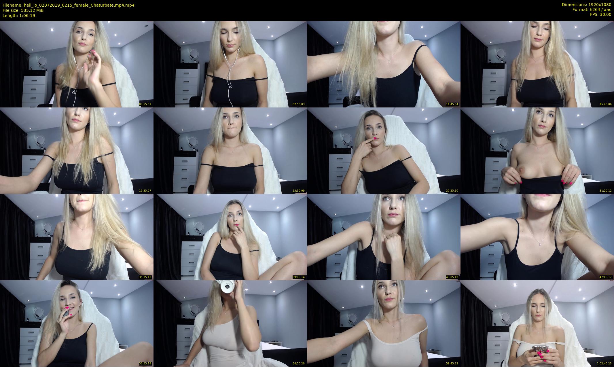 hell_lo — 67 minute Chaturbate female cam show recording, 1080p, Jul 2, 2019
