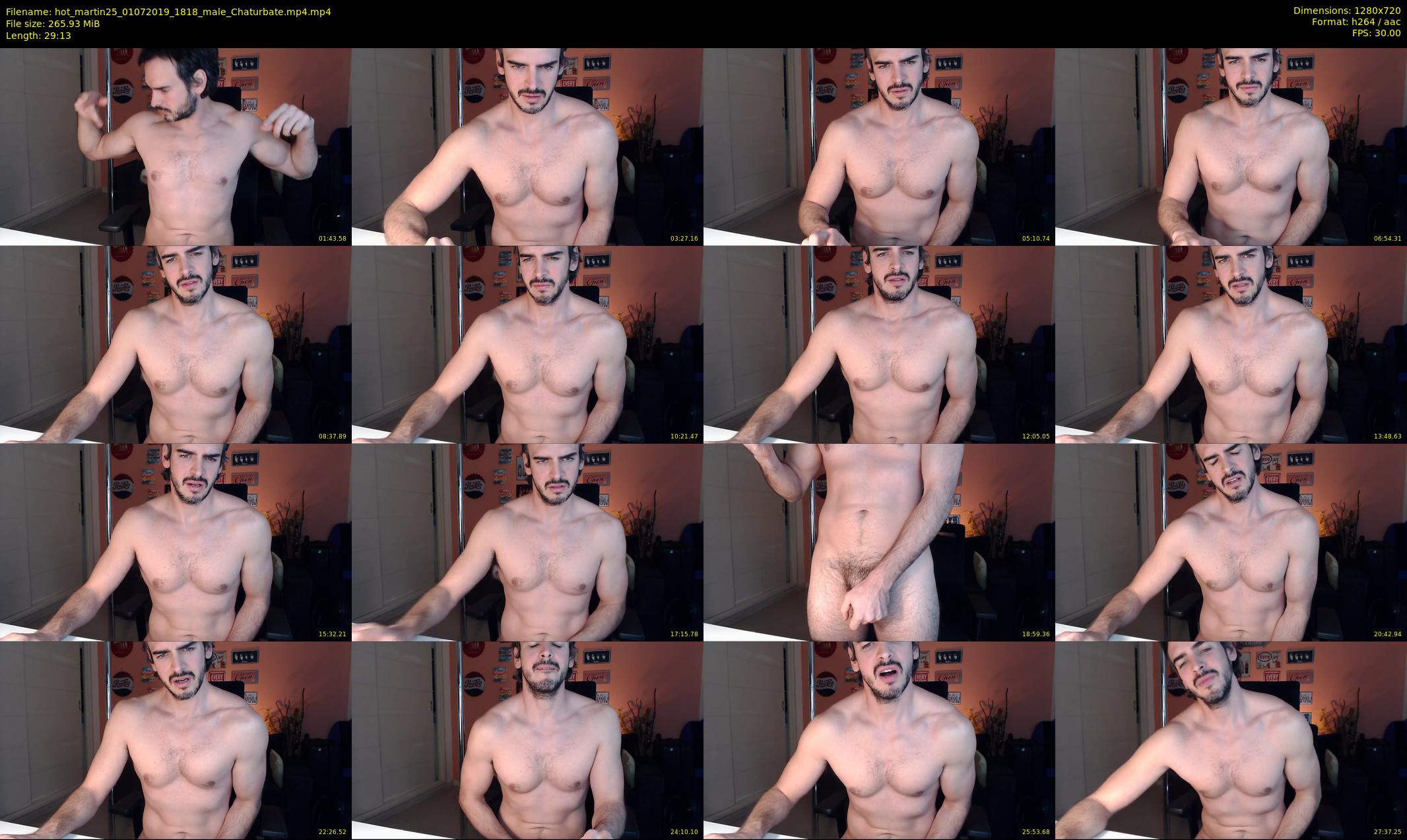 hot_martin25 — 30 minute Chaturbate male cam show recording, 720p, Jul 1, 2019