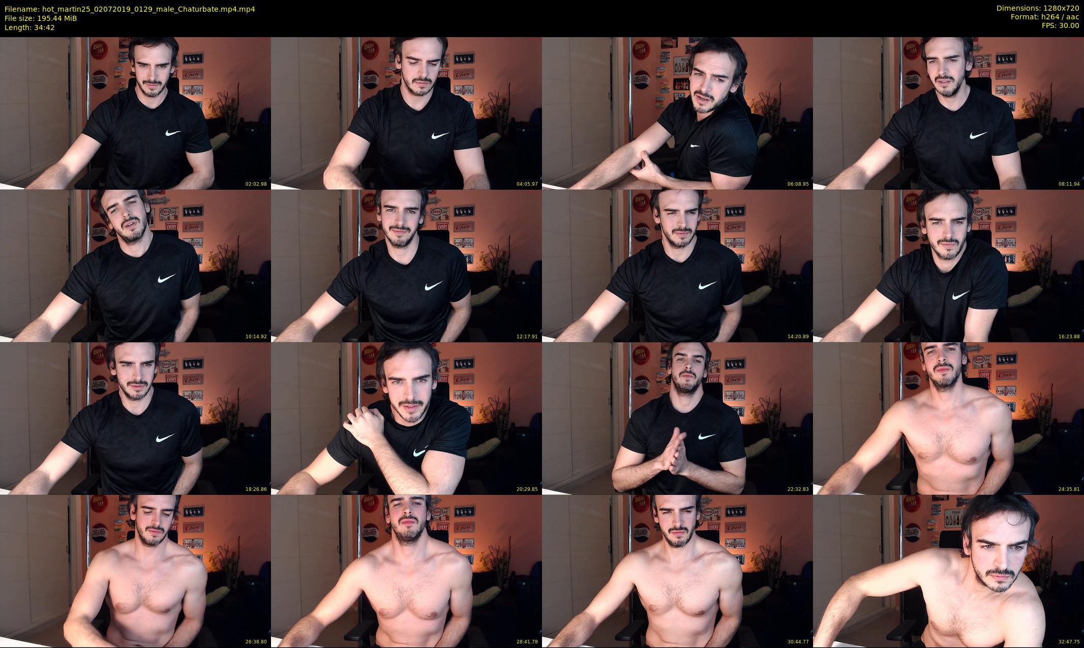 hot_martin25 — 35 minute Chaturbate male cam show recording, 720p, Jul 2, 2019