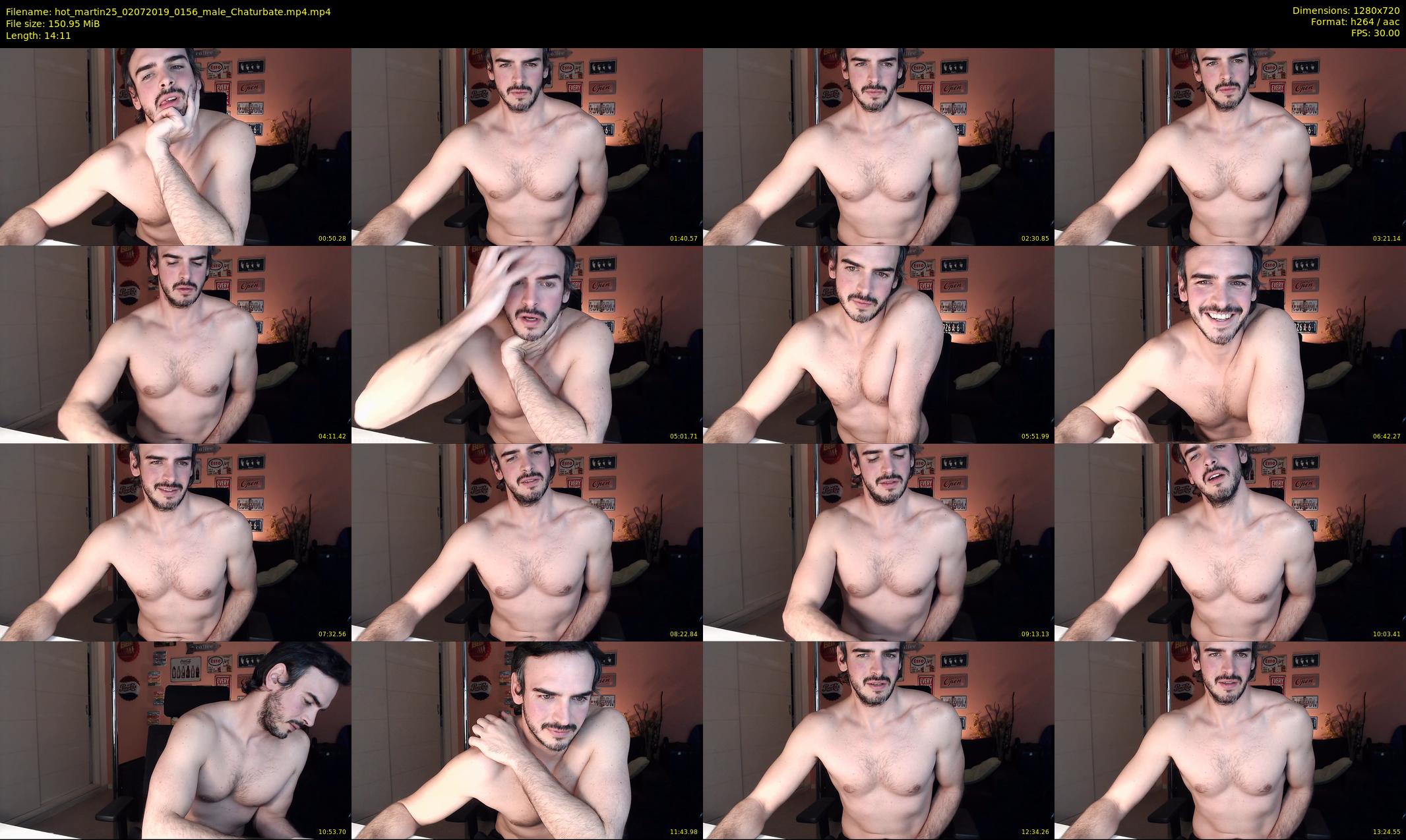 hot_martin25 — 15 minute Chaturbate male cam show recording, 720p, Jul 2, 2019