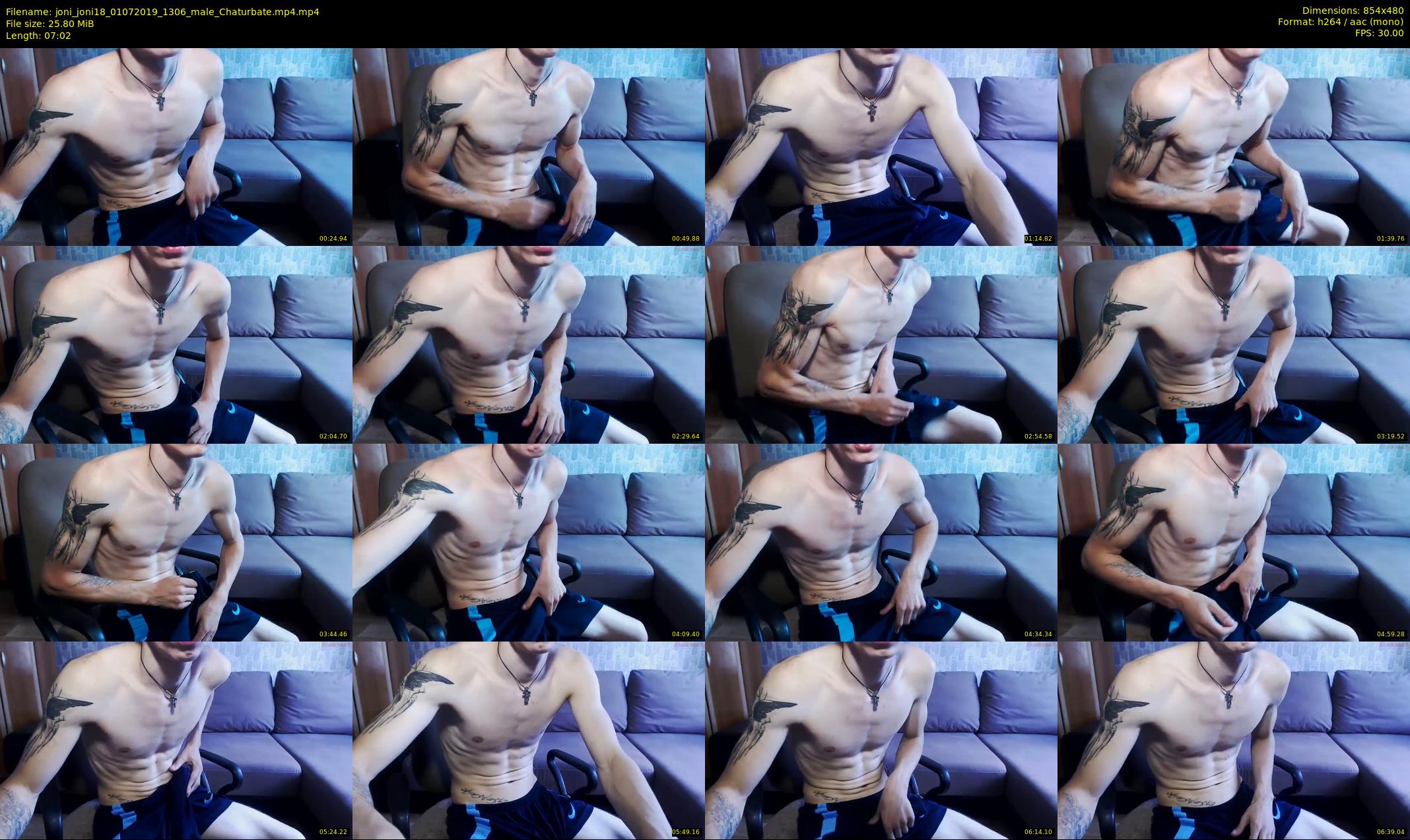 joni_joni18 — 8 minute Chaturbate male cam show recording, 480p, Jul 1, 2019