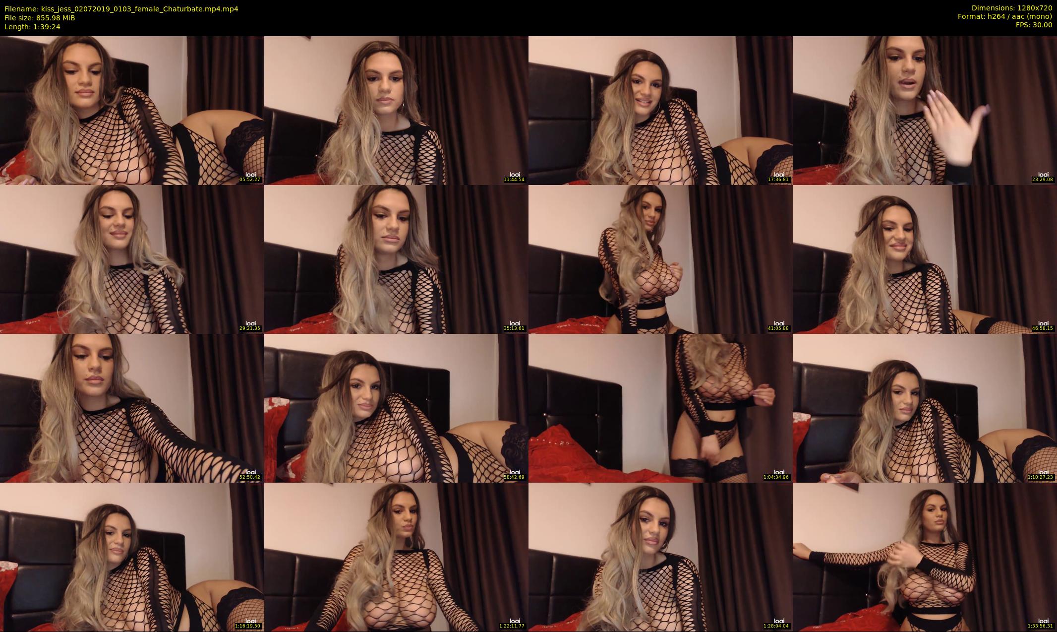 kiss_jess — 100 minute Chaturbate female cam show recording, 720p, Jul 2, 2019