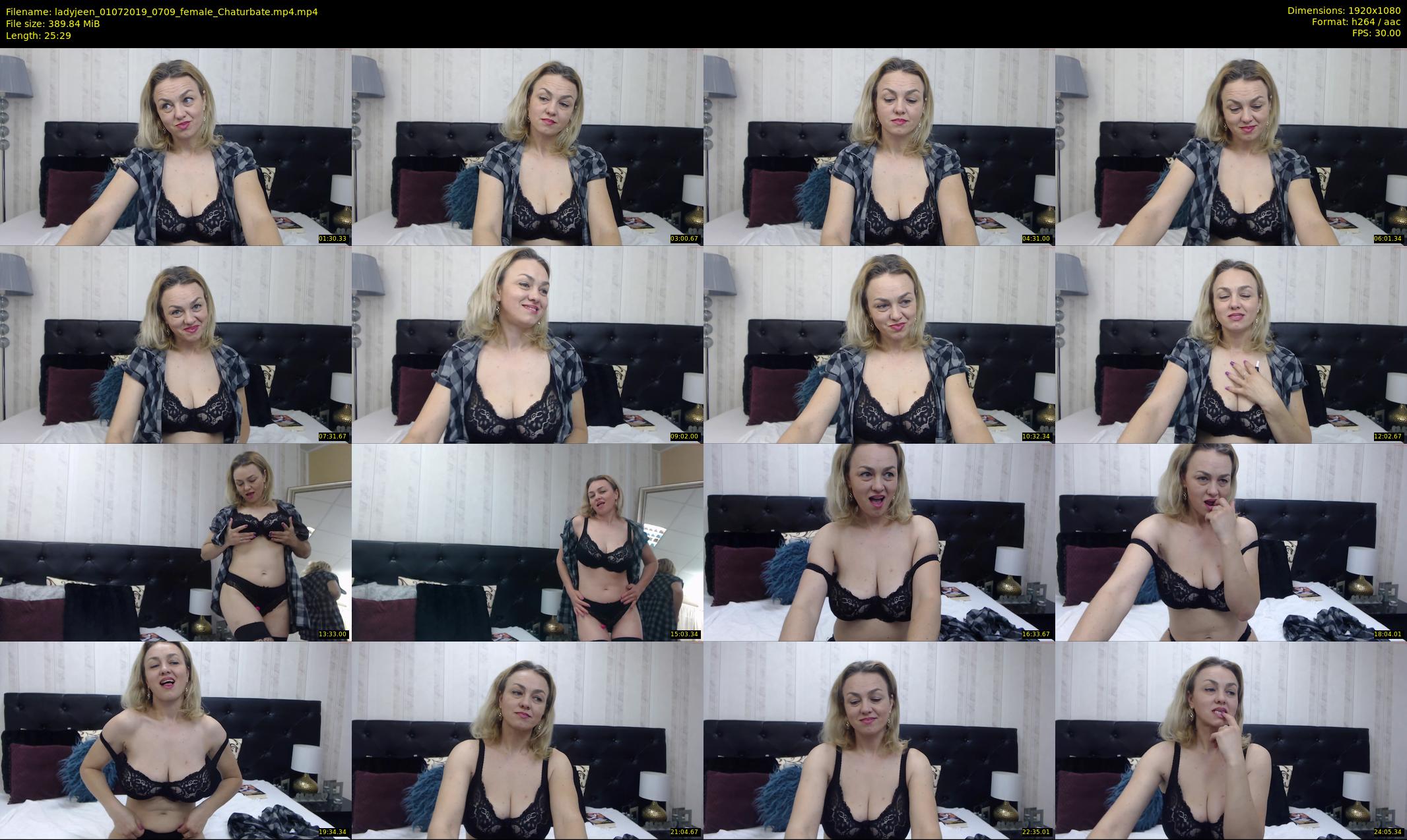 ladyjeen — 26 minute Chaturbate female cam show recording, 1080p, Jul 1, 2019