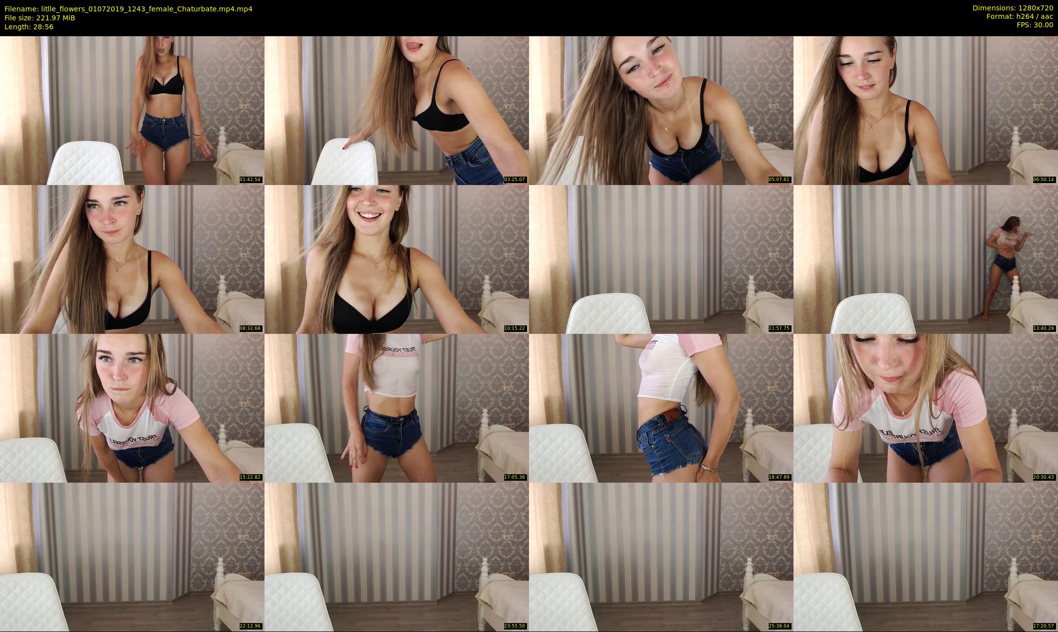 litlle_flowers — 29 minute Chaturbate female cam show recording, 720p, Jul 1, 2019