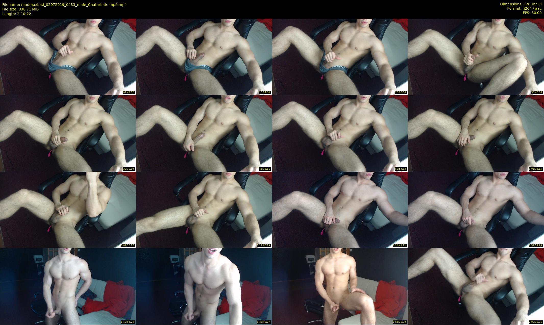 madmaxbad — 131 minute Chaturbate male cam show recording, 720p, Jul 2, 2019