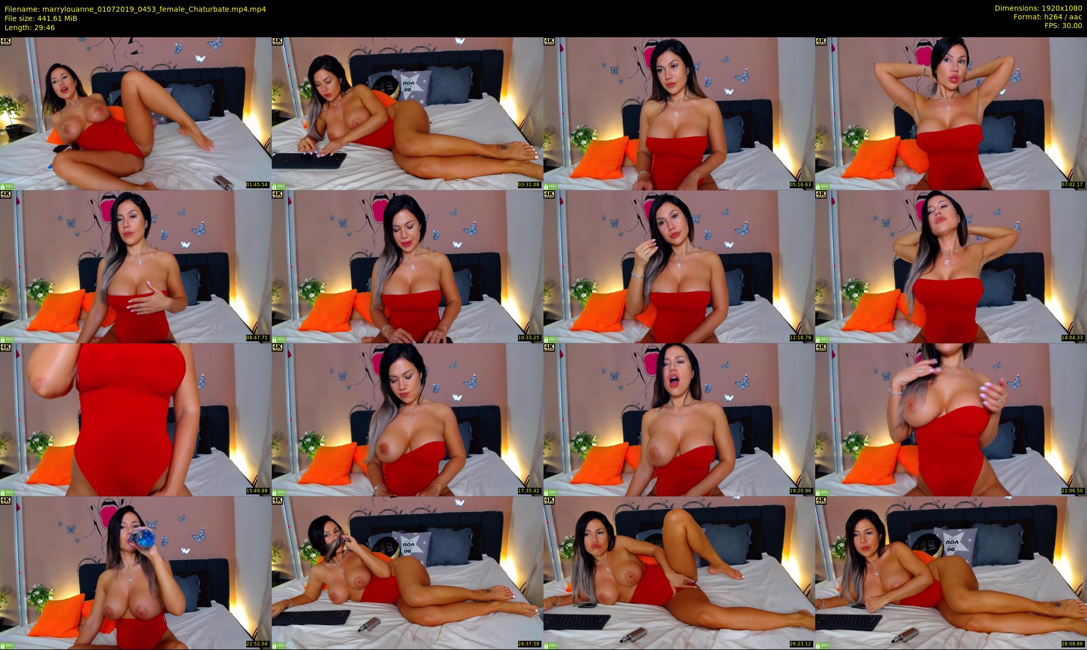 marrylouanne — 30 minute Chaturbate female cam show recording, 1080p, Jul 1, 2019