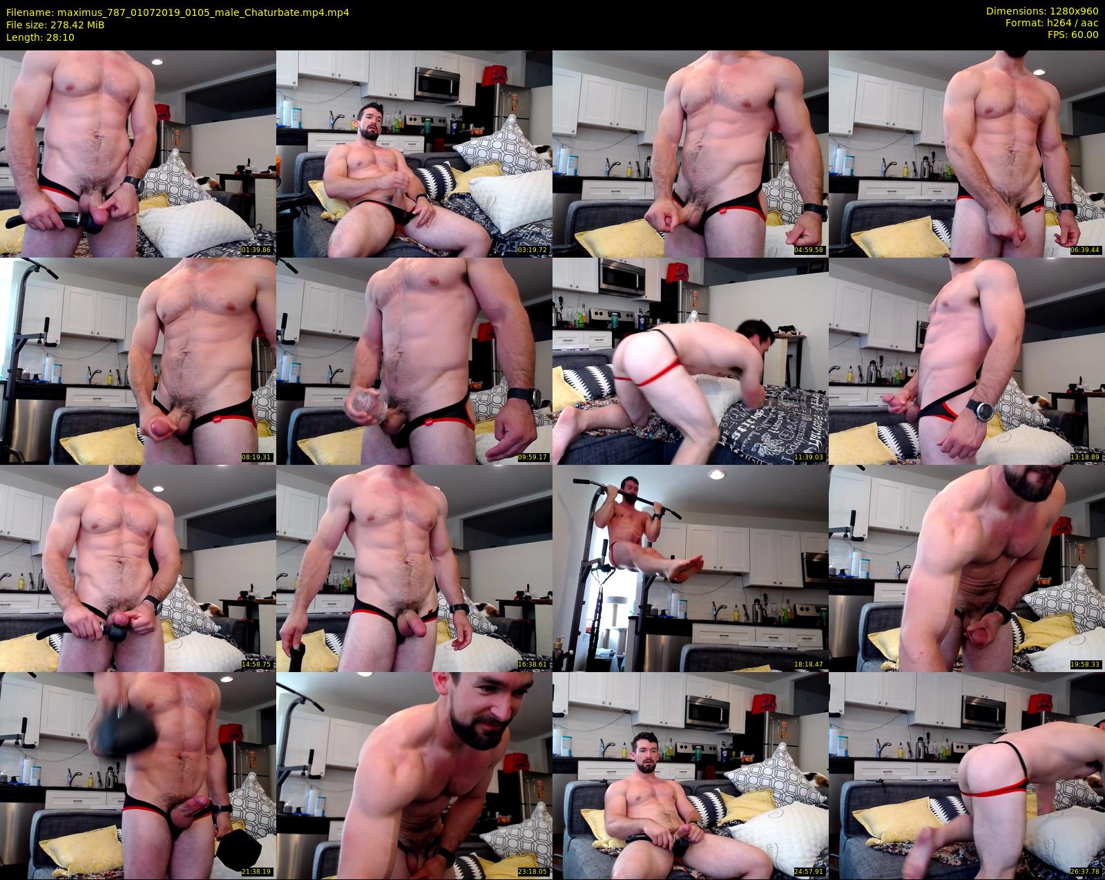 maximus_787 — 29 minute Chaturbate male cam show recording, 720p, Jul 1, 2019