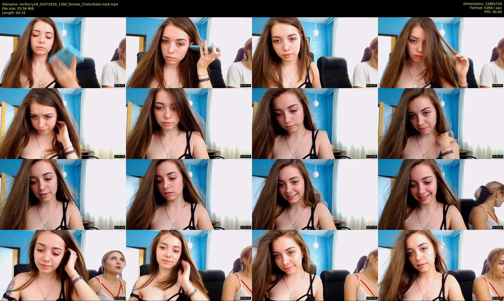 mcflurry18 — 5 minute Chaturbate female cam show recording, 720p, Jul 1, 2019