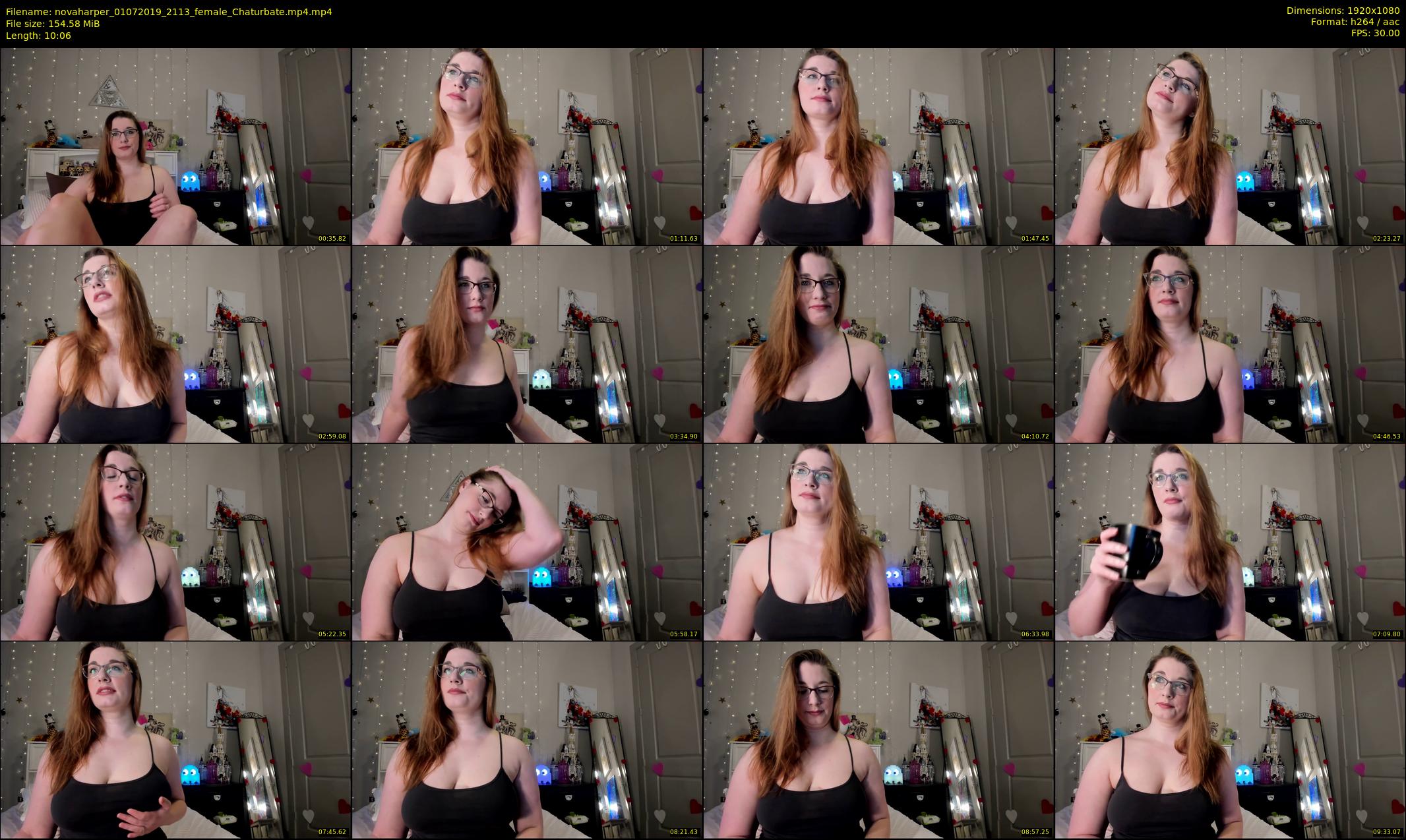 novaharper — 11 minute Chaturbate female cam show recording, 1080p, Jul 1, 2019