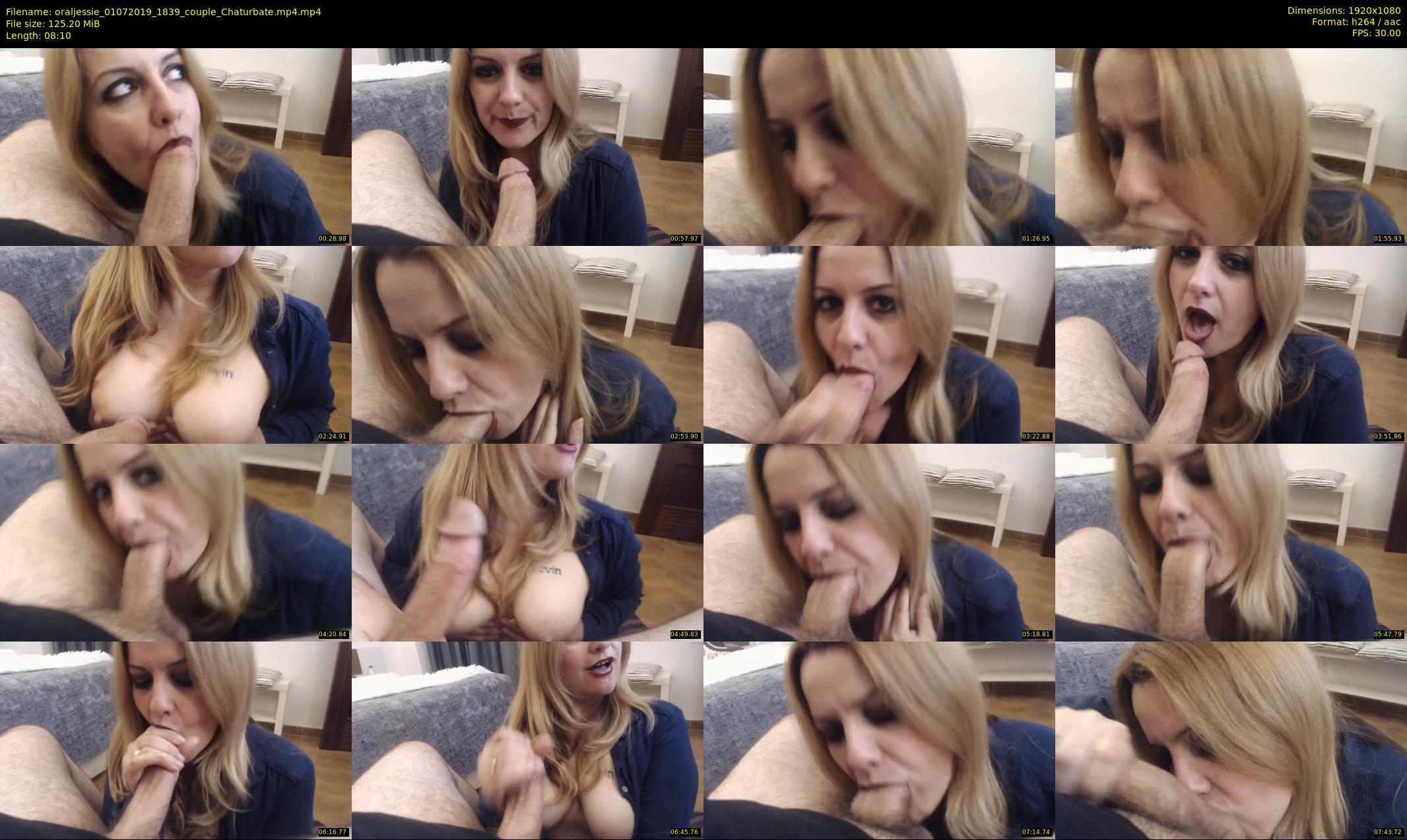 oraljessie — 9 minute Chaturbate couple cam show recording, 1080p, Jul 1, 2019