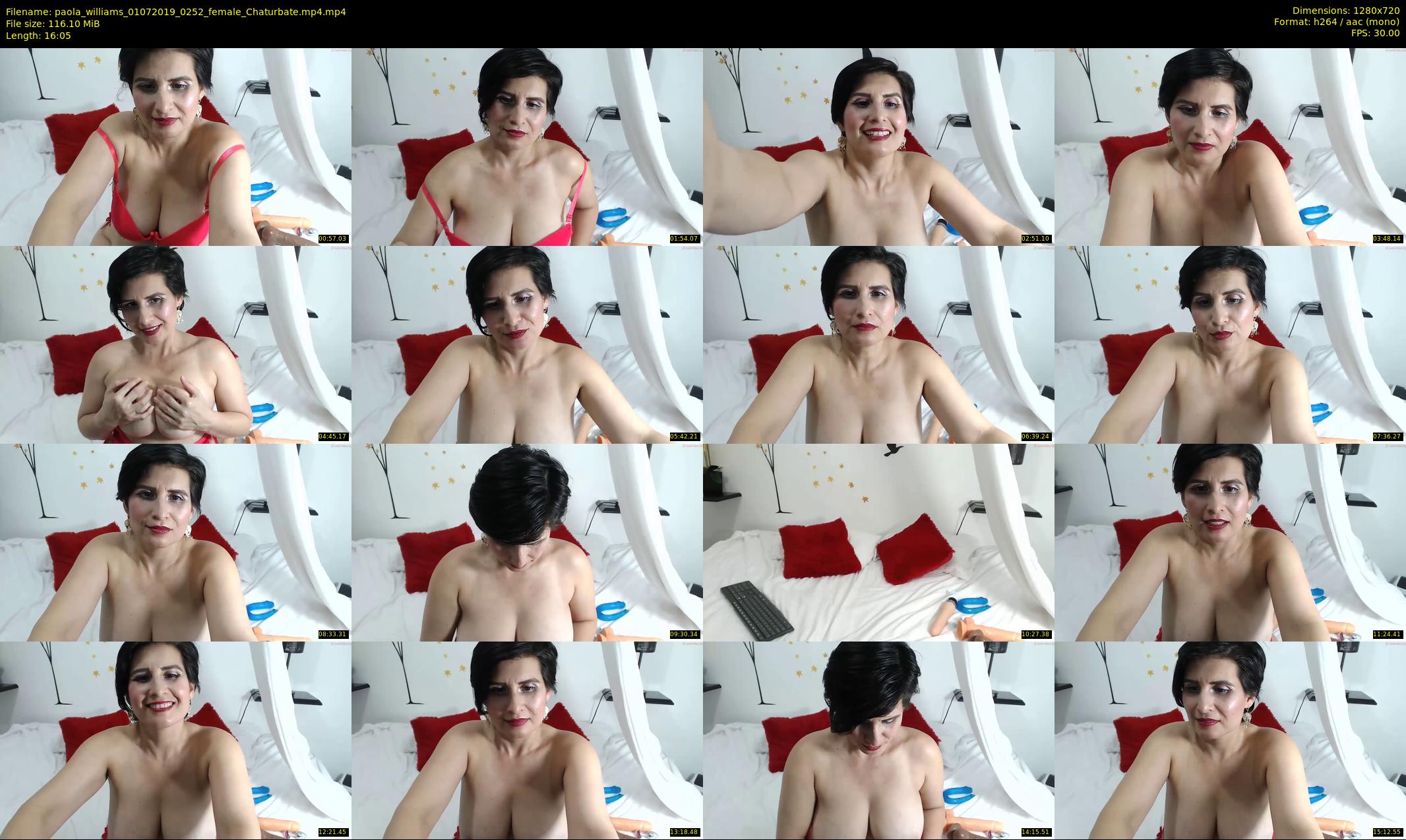 paola_williams — 17 minute Chaturbate female cam show recording, 720p, Jul 1, 2019