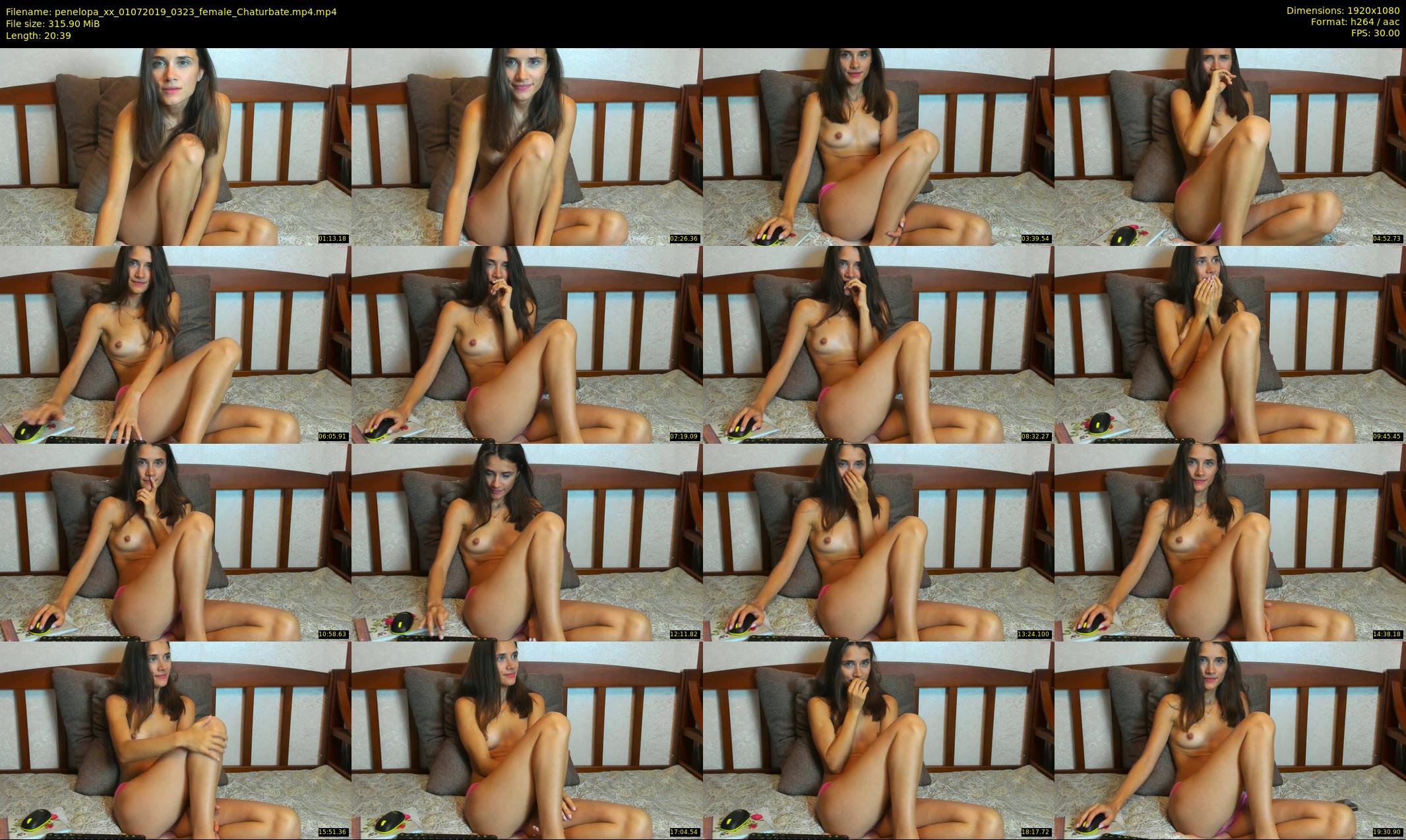 penelopa_xx — 21 minute Chaturbate female cam show recording, 1080p, Jul 1, 2019