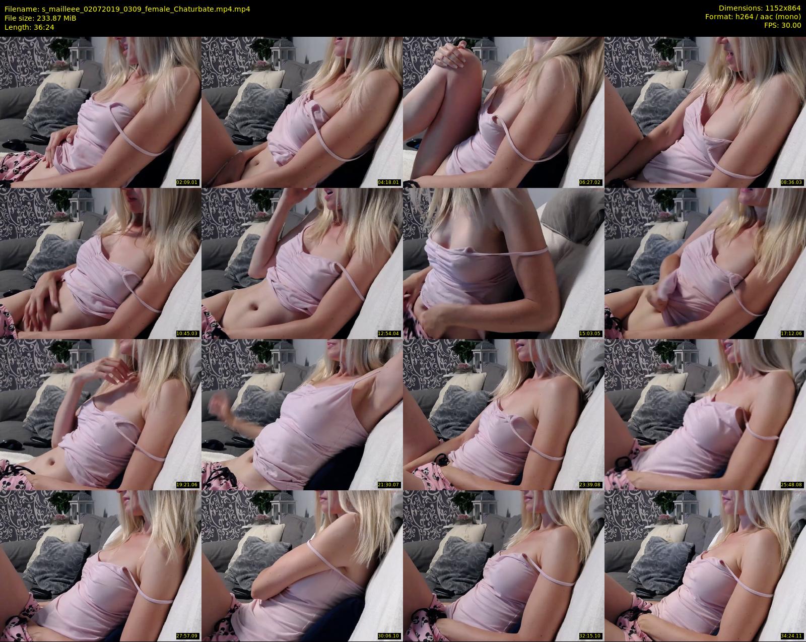 s_mailleee — 37 minute Chaturbate female cam show recording, 720p, Jul 2, 2019