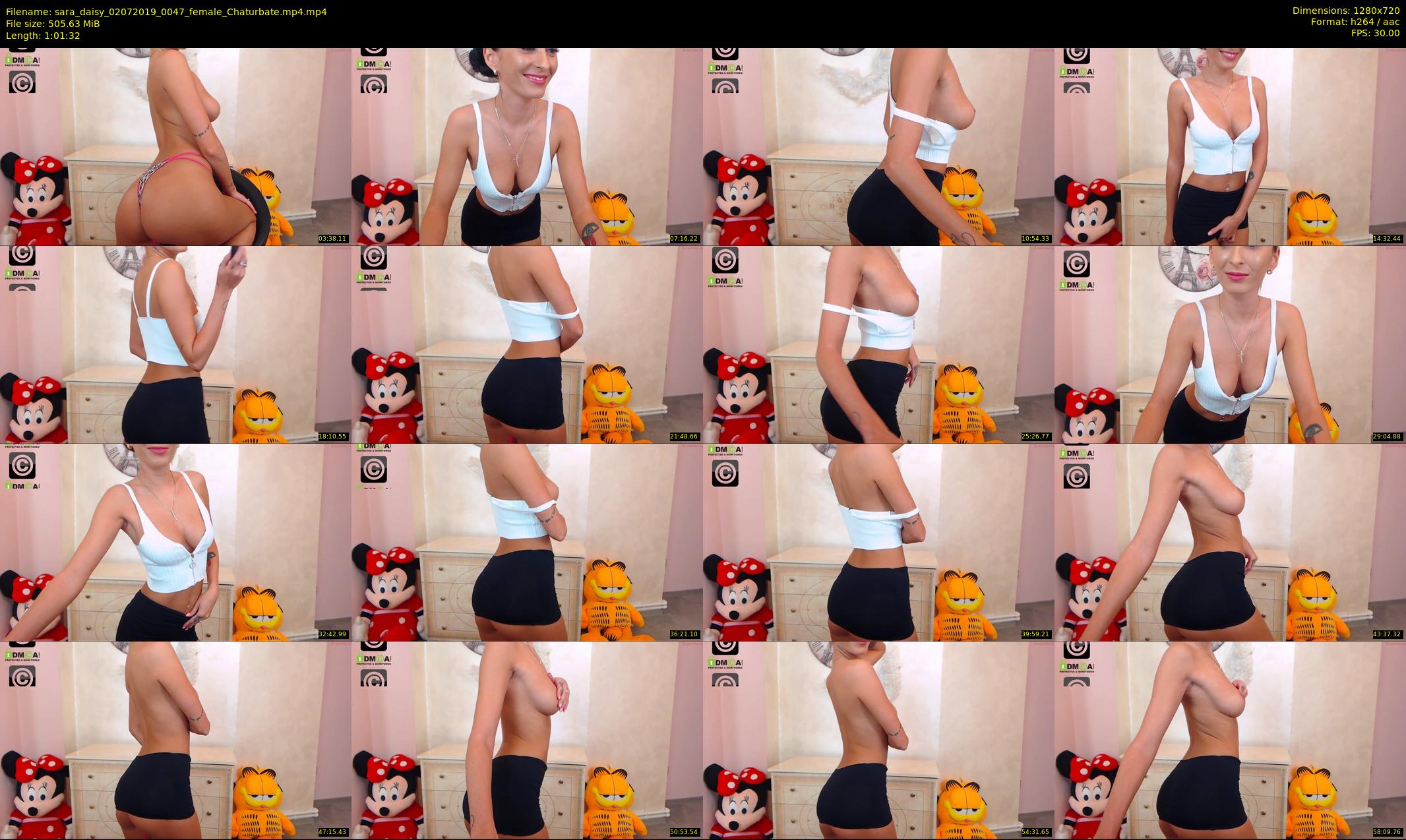 sara_daisy — 62 minute Chaturbate female cam show recording, 720p, Jul 2, 2019