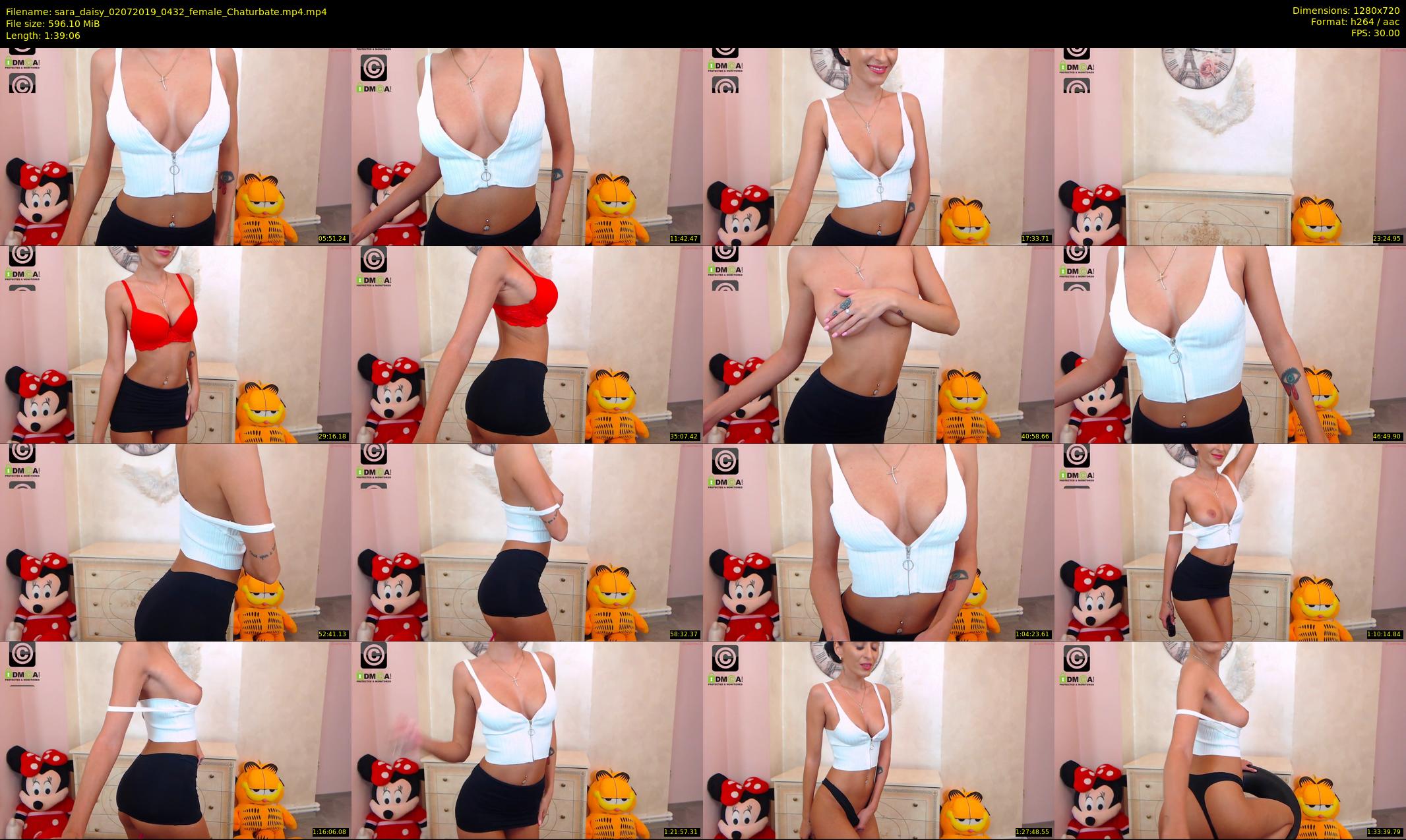 sara_daisy — 100 minute Chaturbate female cam show recording, 720p, Jul 2, 2019