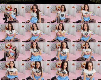 sophia_alejandra — 25 minute Chaturbate female cam show recording, 720p, Jul 1, 2019