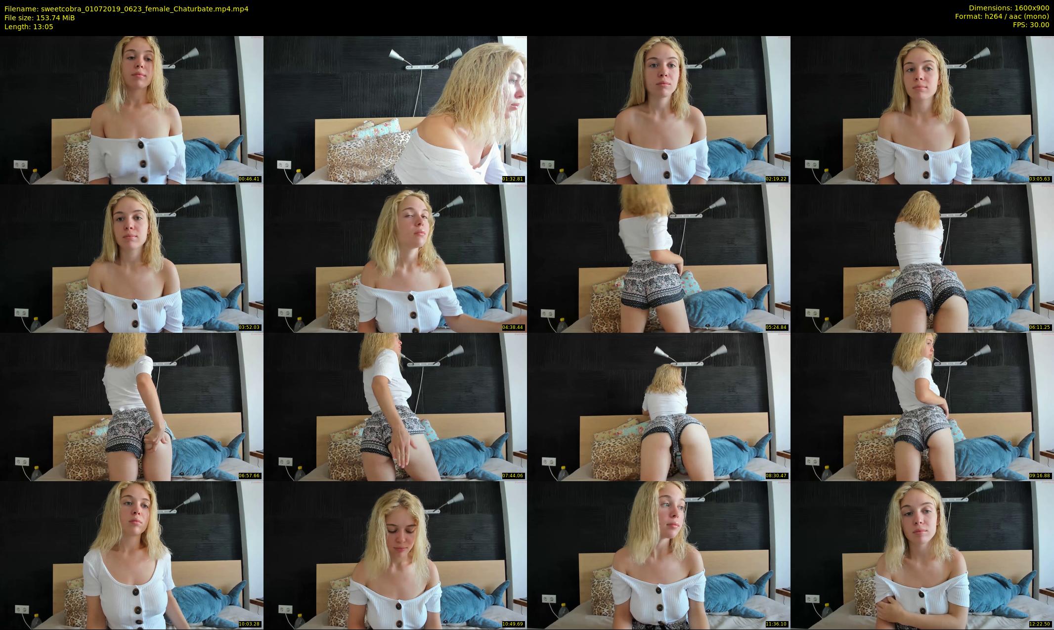 sweetcobra — 14 minute Chaturbate female cam show recording, 720p, Jul 1, 2019