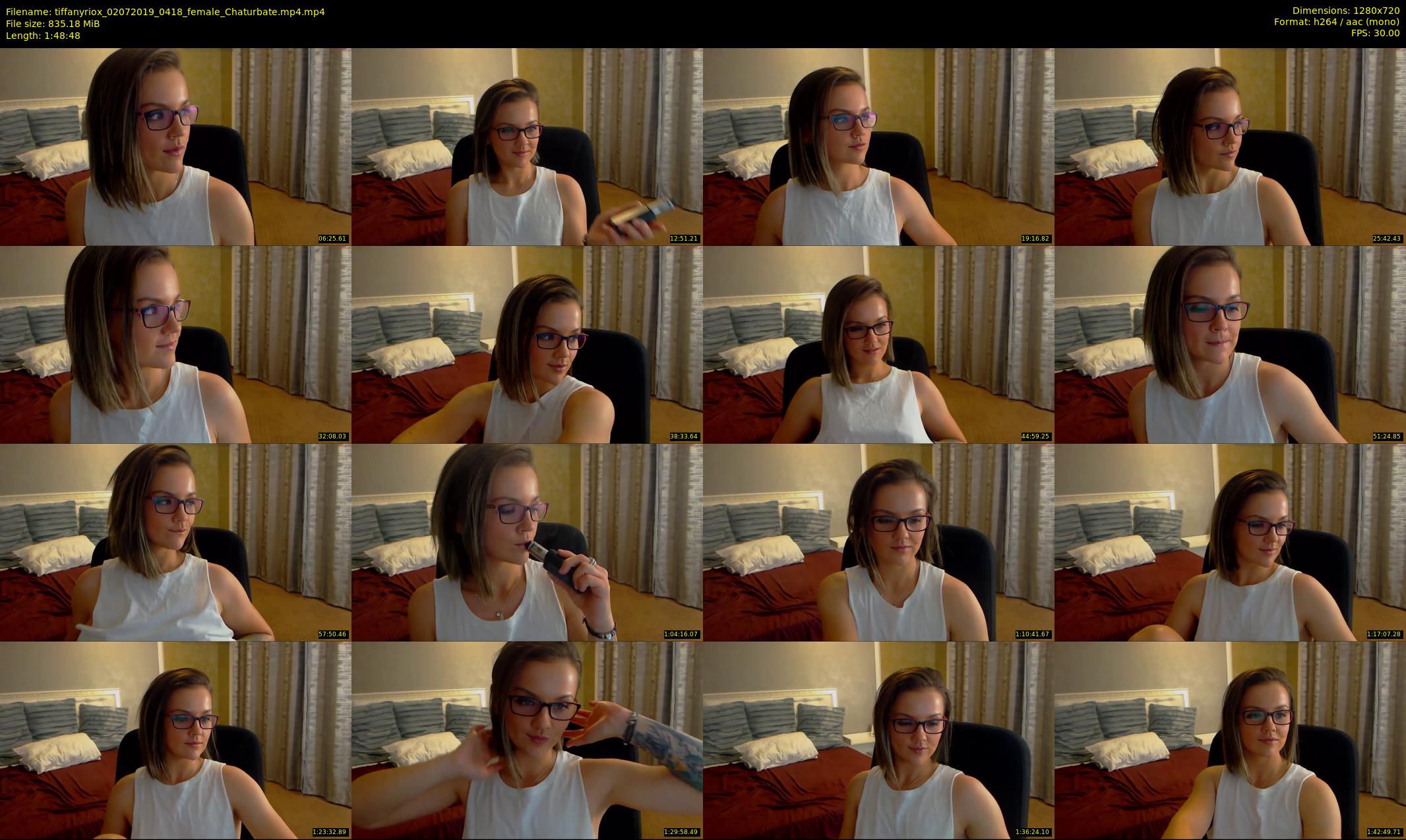 tiffanyriox — 109 minute Chaturbate female cam show recording, 720p, Jul 2, 2019