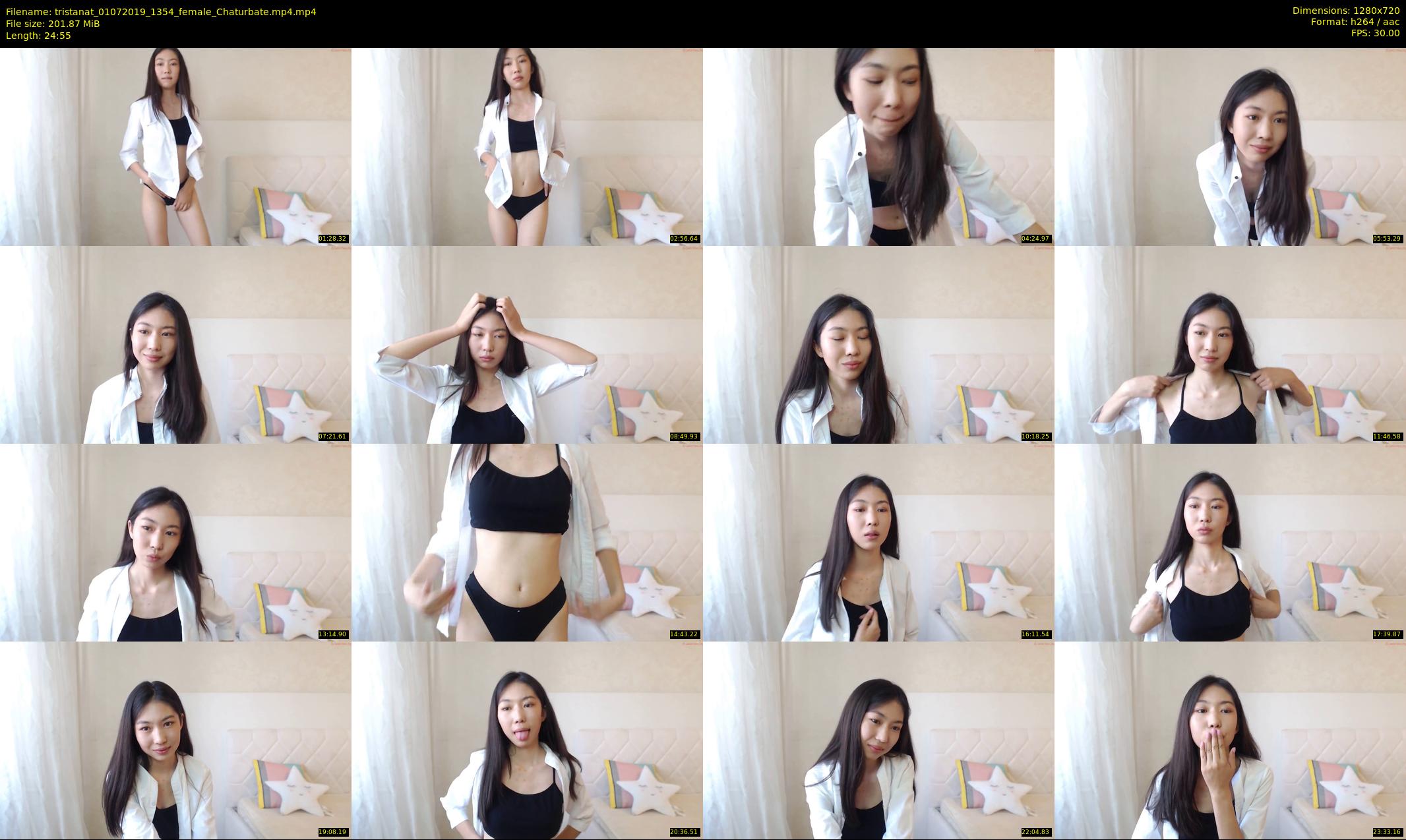 tristanat — 25 minute Chaturbate female cam show recording, 720p, Jul 1, 2019
