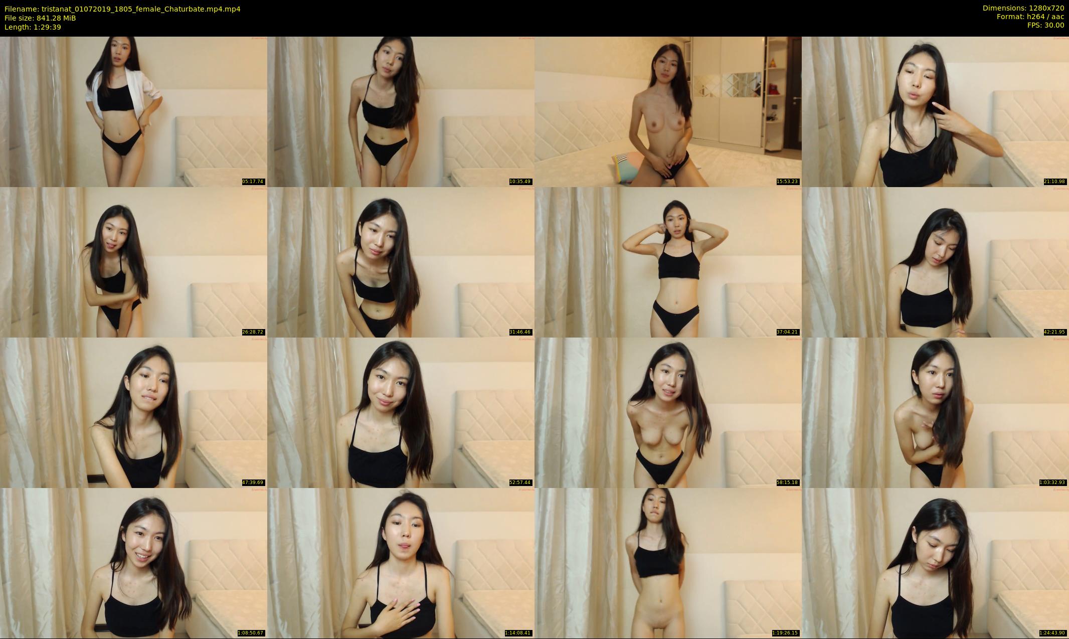 tristanat — 90 minute Chaturbate female cam show recording, 720p, Jul 1, 2019