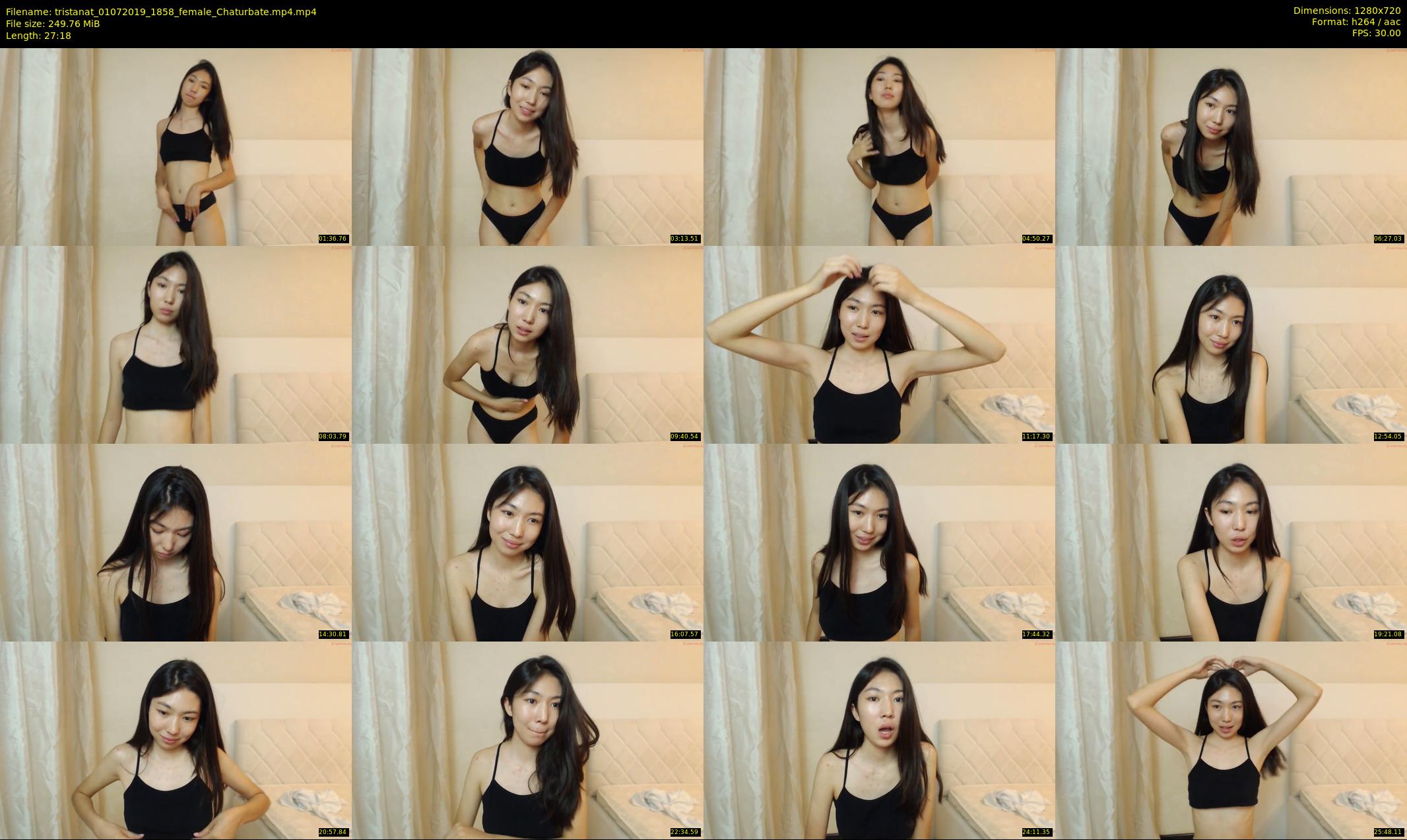tristanat — 28 minute Chaturbate female cam show recording, 720p, Jul 1, 2019