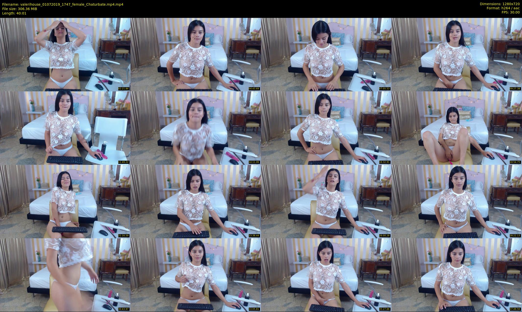 valerihouse — 41 minute Chaturbate female cam show recording, 720p, Jul 1, 2019