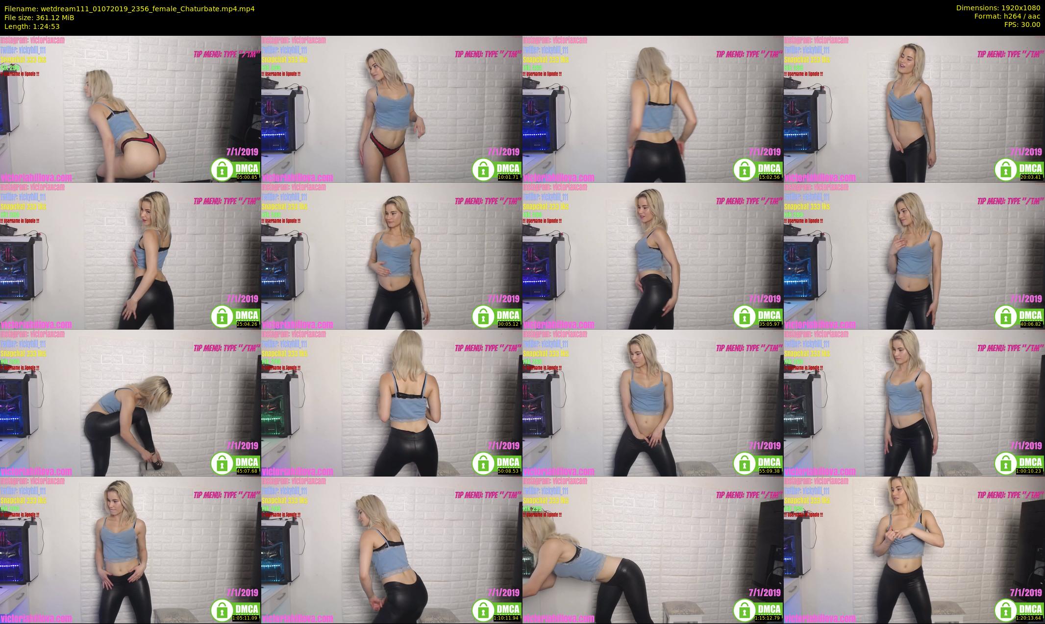 wetdream111 — 85 minute Chaturbate couple cam show recording, 1080p, Jul 1, 2019