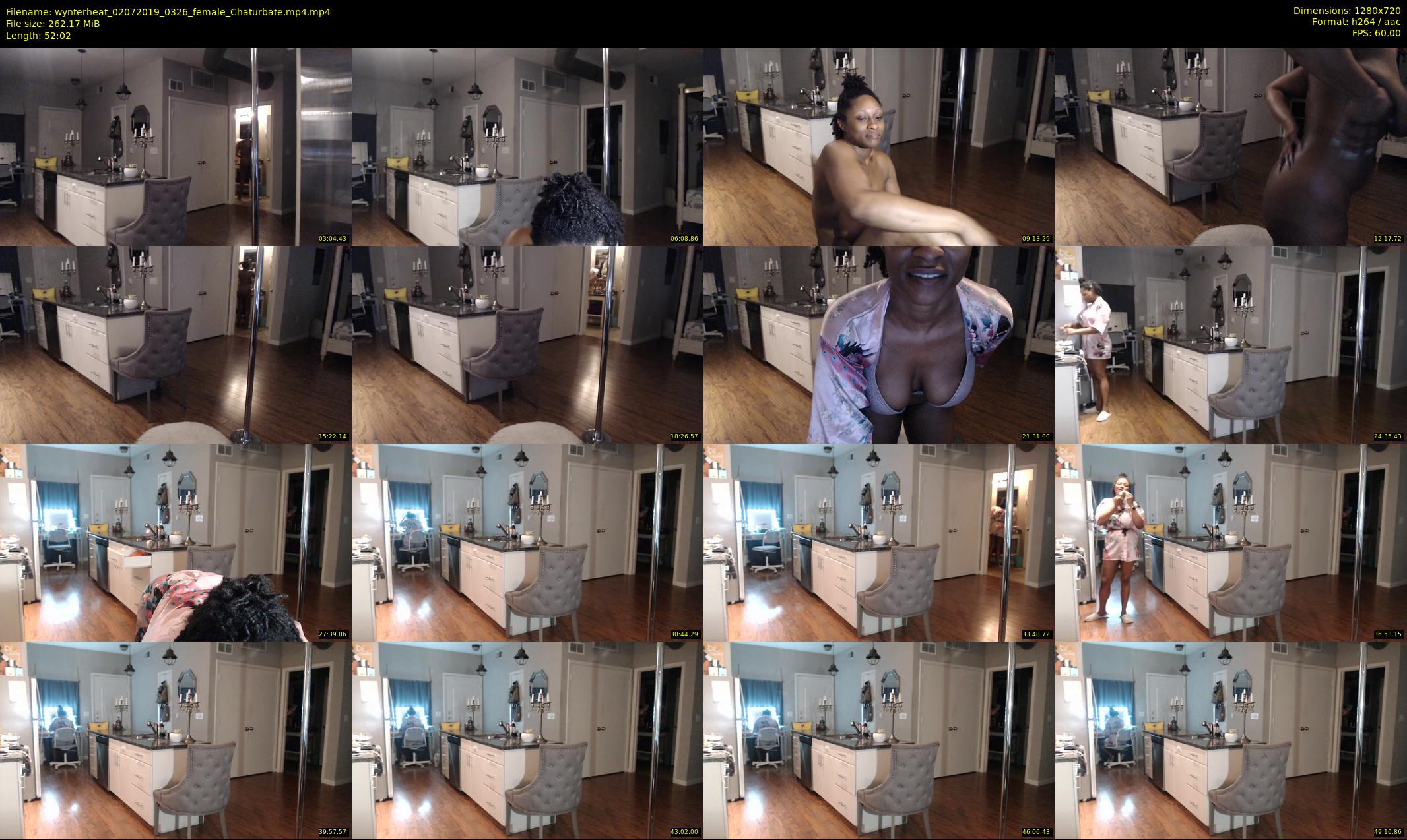 wynterheat — 53 minute Chaturbate female cam show recording, 720p, Jul 2, 2019