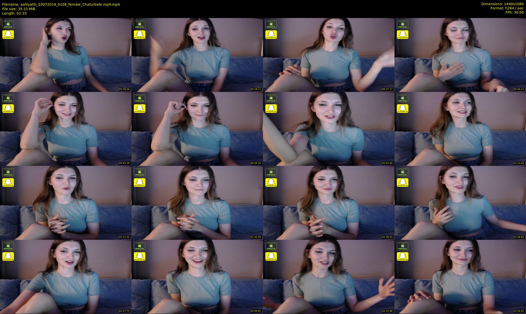 aalliyahh — 3 minute Chaturbate female cam show recording, 1080p, Jul 3, 2019