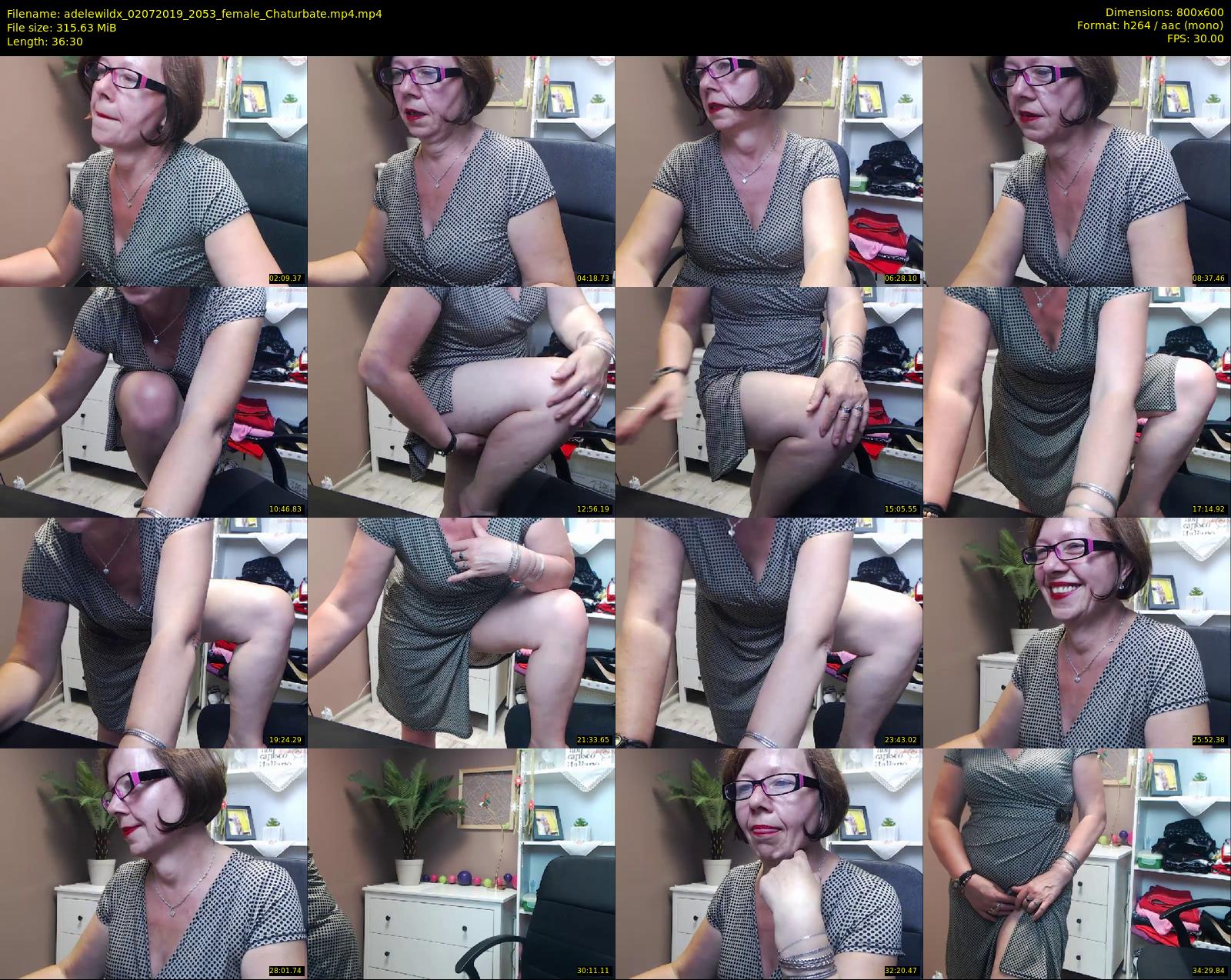 adelewildx — 37 minute Chaturbate female cam show recording, 480p, Jul 2, 2019