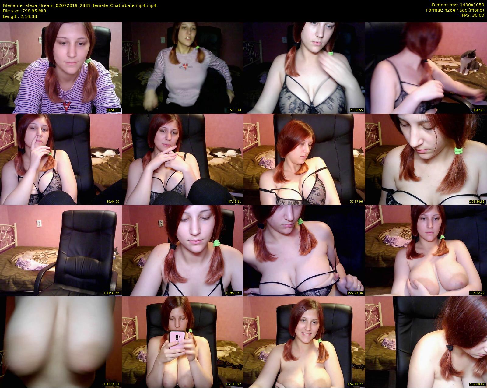 alexa_dream — 135 minute Chaturbate female cam show recording, 720p, Jul 2, 2019
