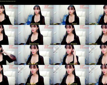 alicechina — 10 minute Chaturbate female cam show recording, 720p, Jul 2, 2019