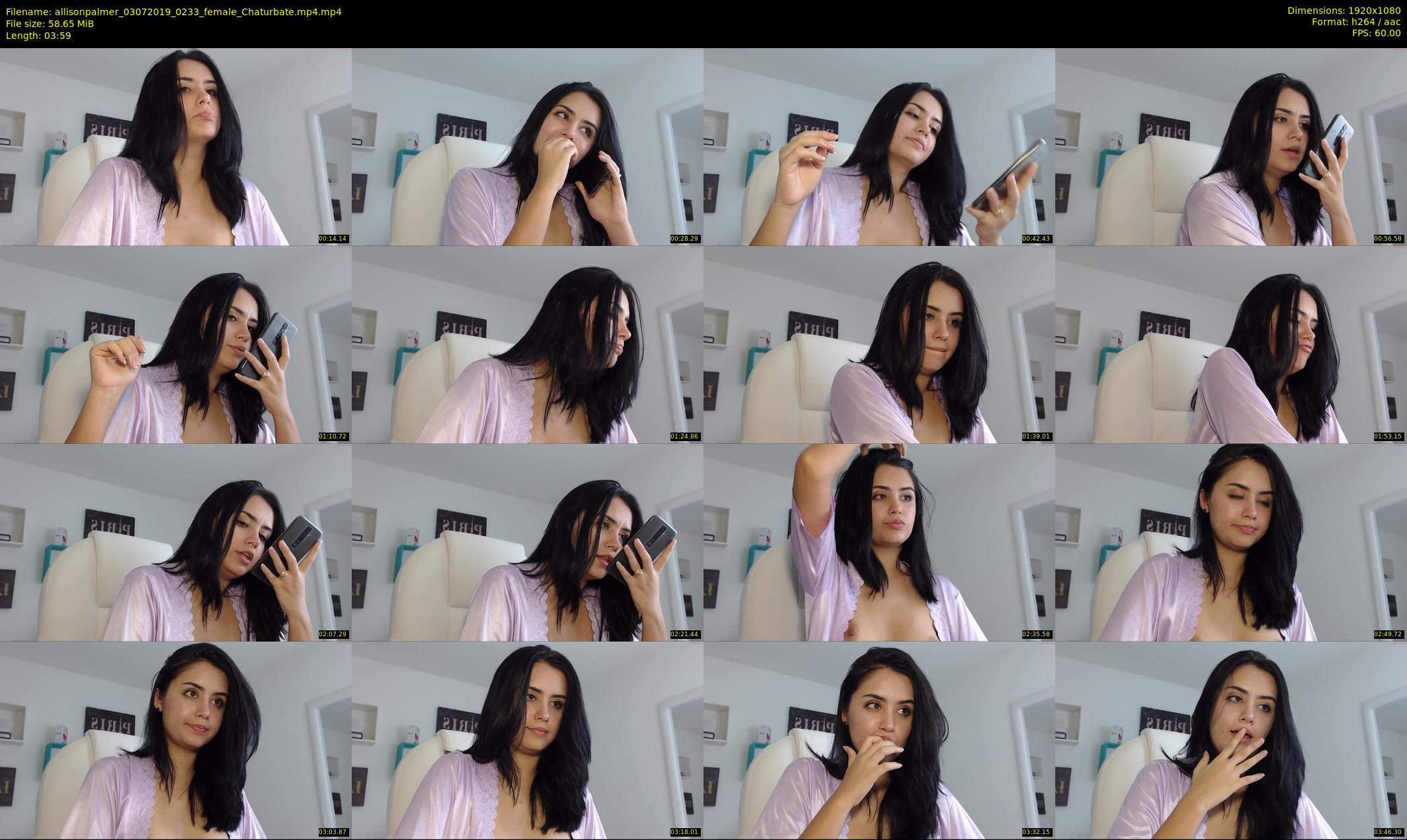 allisonpalmer — 4 minute Chaturbate female cam show recording, 1080p, Jul 3, 2019