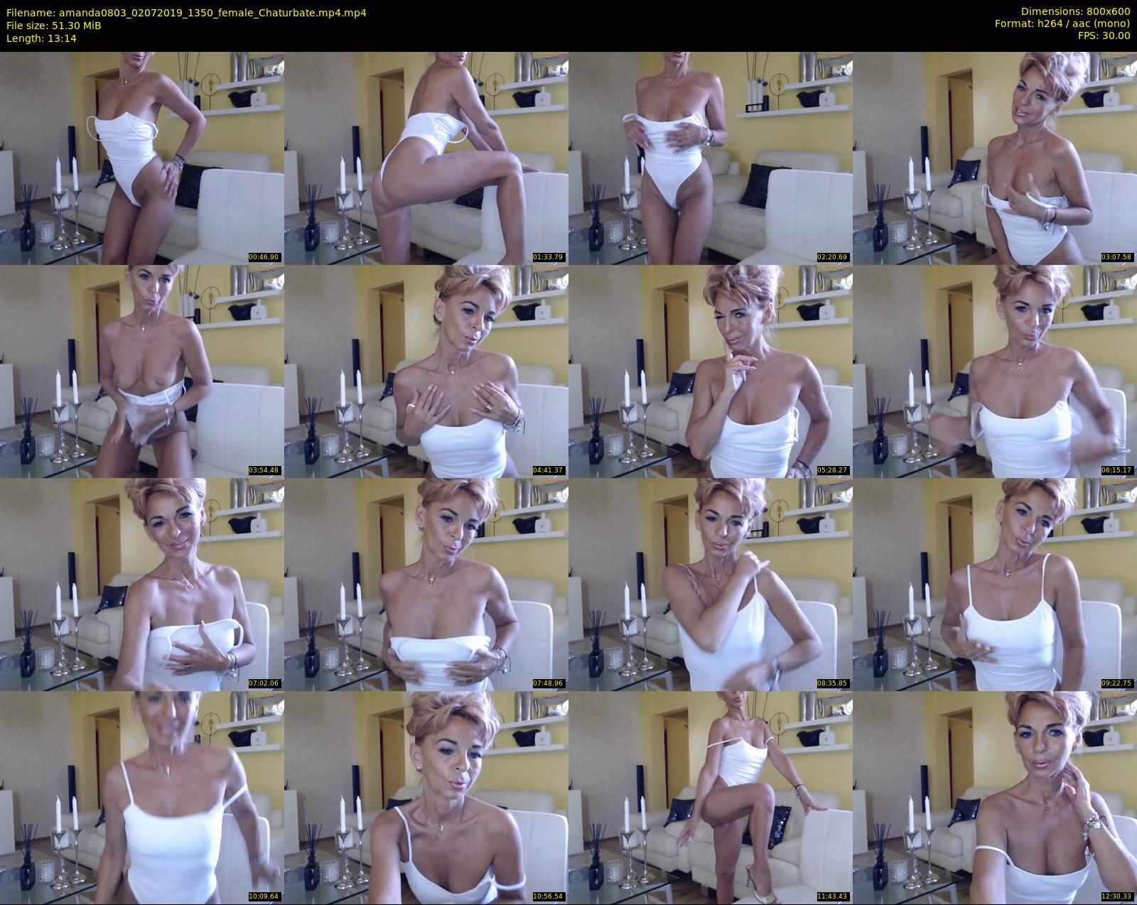 amanda0803 — 14 minute Chaturbate female cam show recording, 480p, Jul 2, 2019