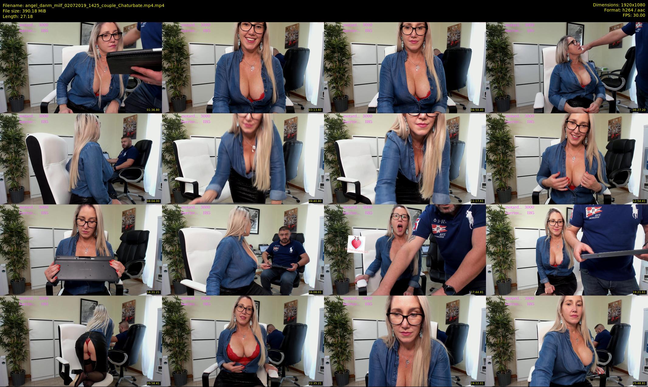 angel_danm_milf — 28 minute Chaturbate female cam show recording, 1080p, Jul 2, 2019