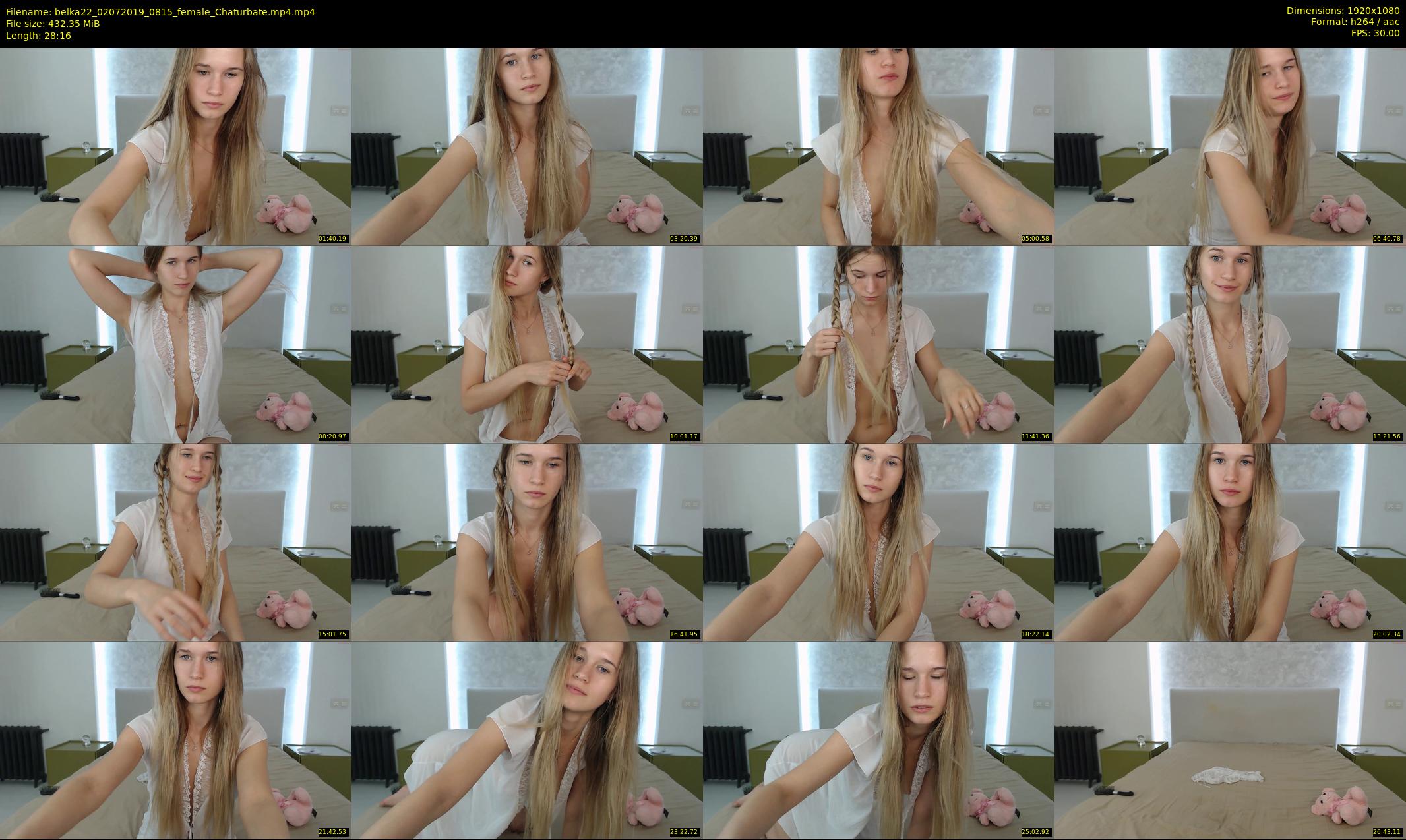 belka22 — 29 minute Chaturbate female cam show recording, 1080p, Jul 2, 2019