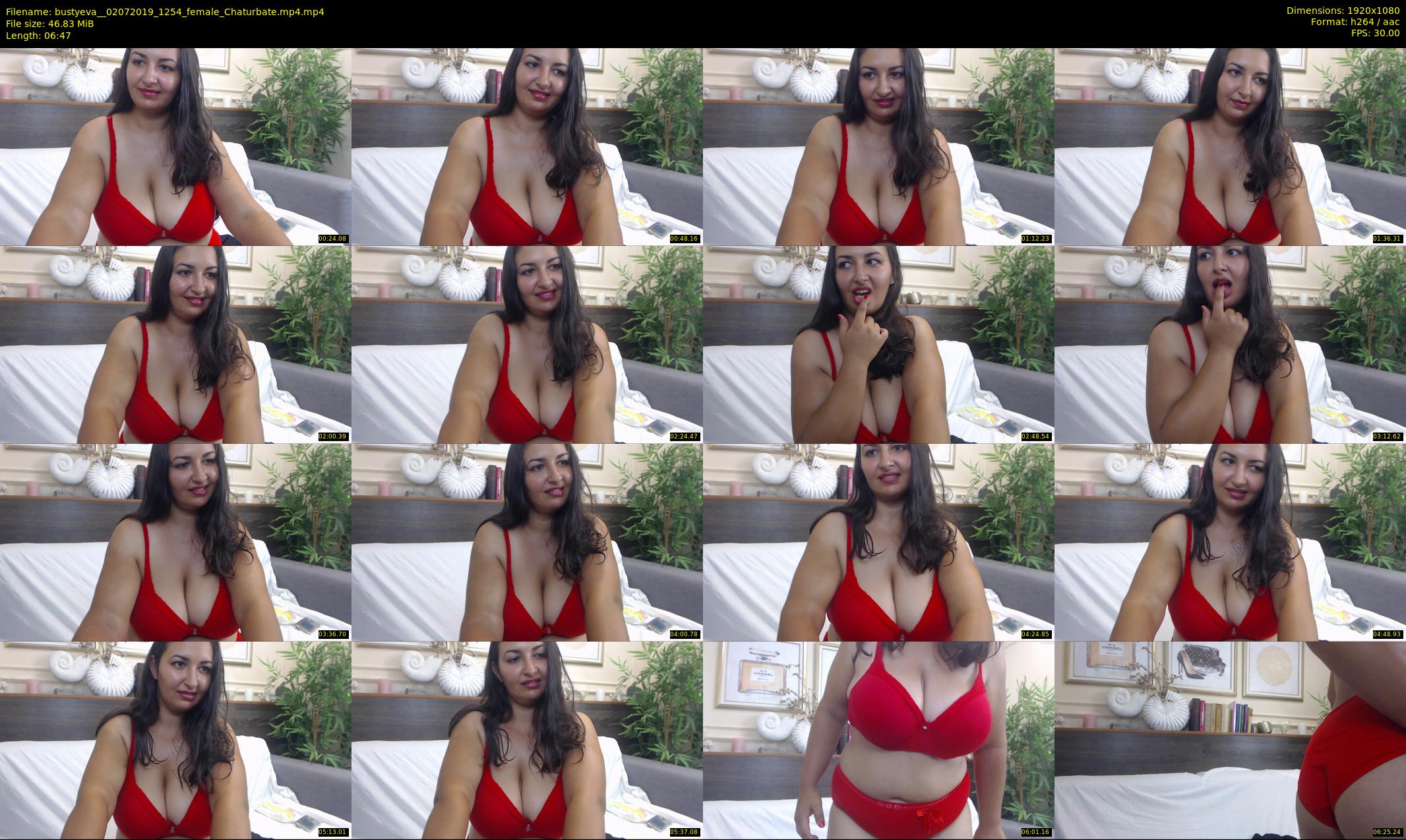 bustyeva_ — 7 minute Chaturbate female cam show recording, 1080p, Jul 2, 2019