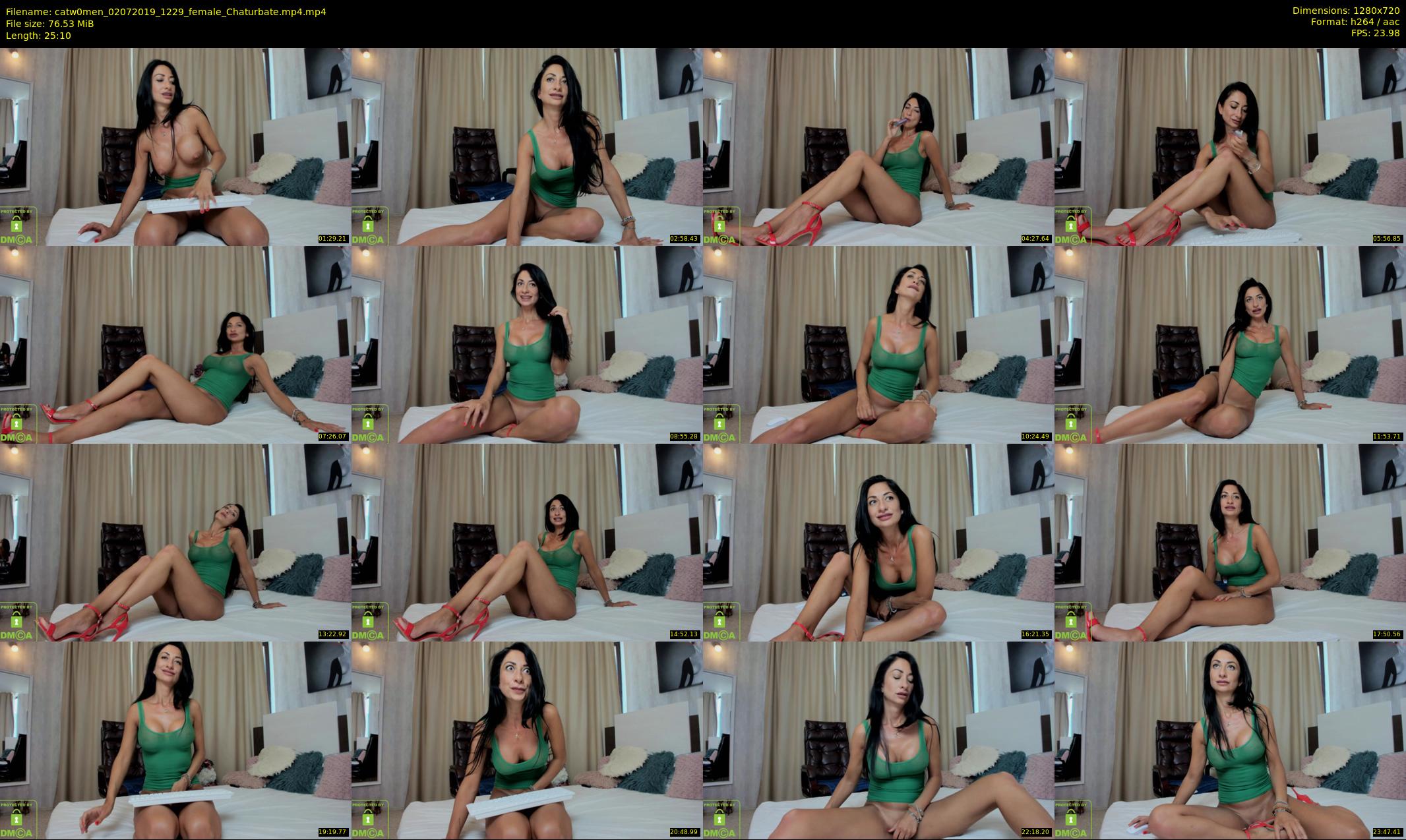 catw0men — 26 minute Chaturbate female cam show recording, 720p, Jul 2, 2019