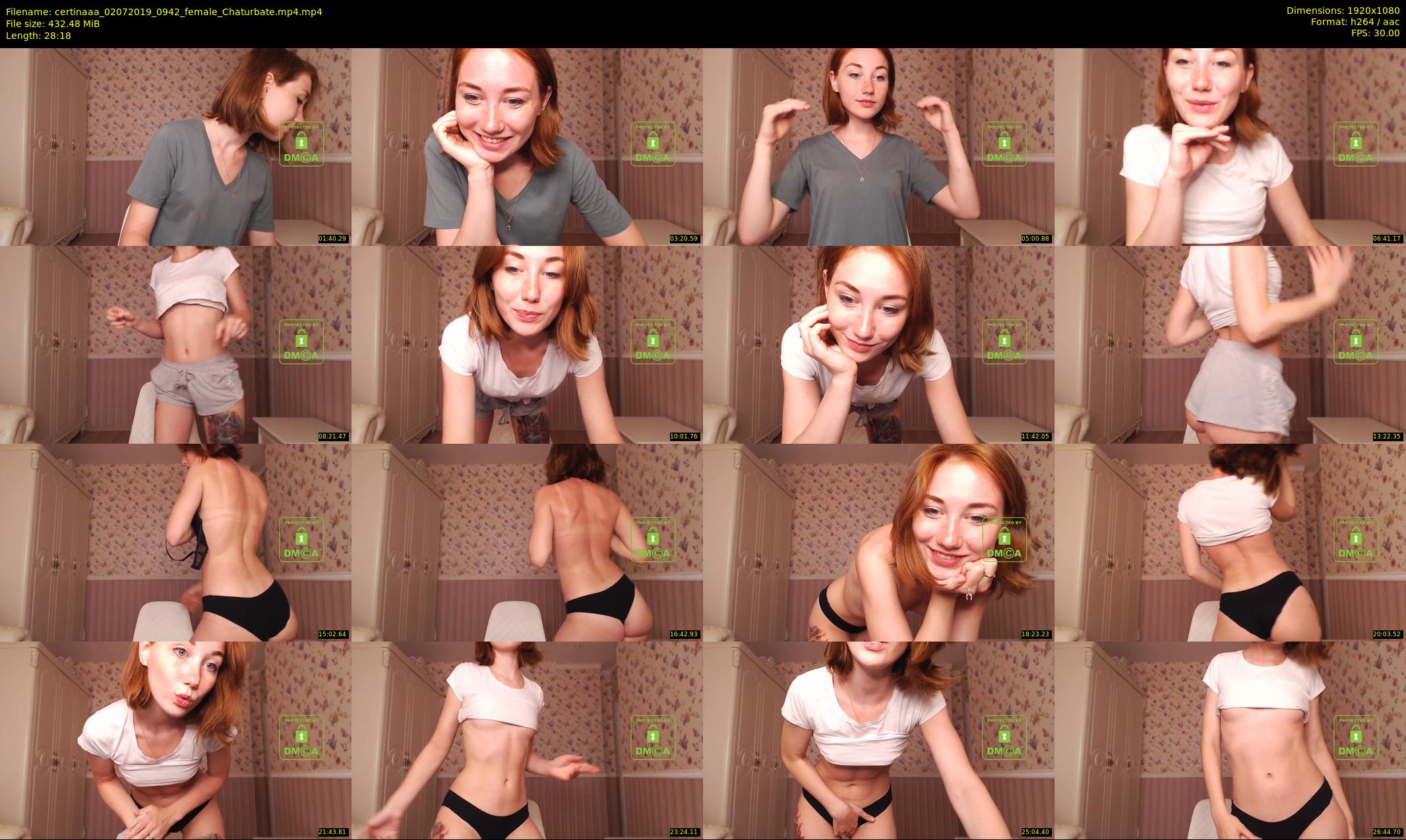 certinaaa — 29 minute Chaturbate female cam show recording, 1080p, Jul 2, 2019